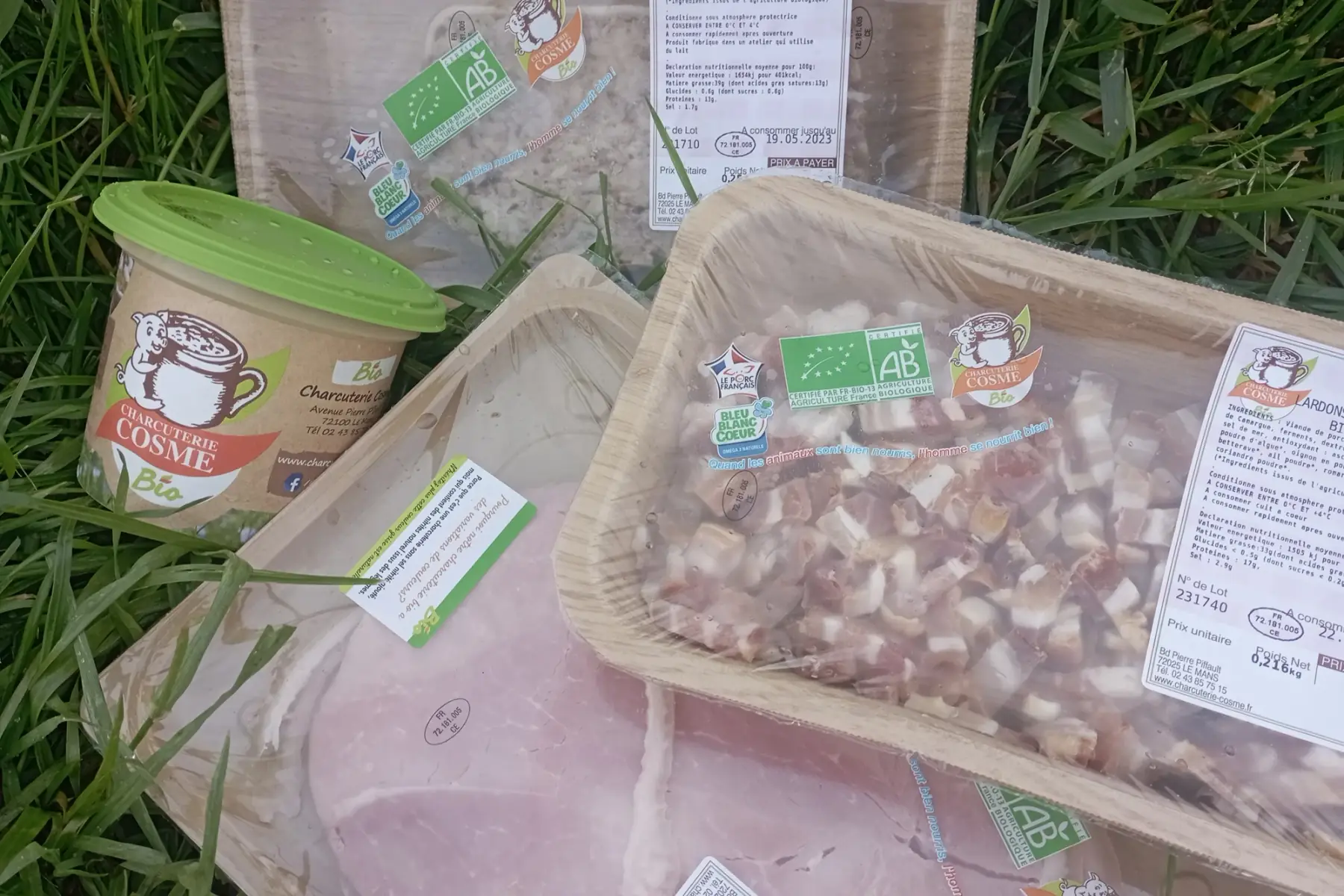 colis de charcuterie bio