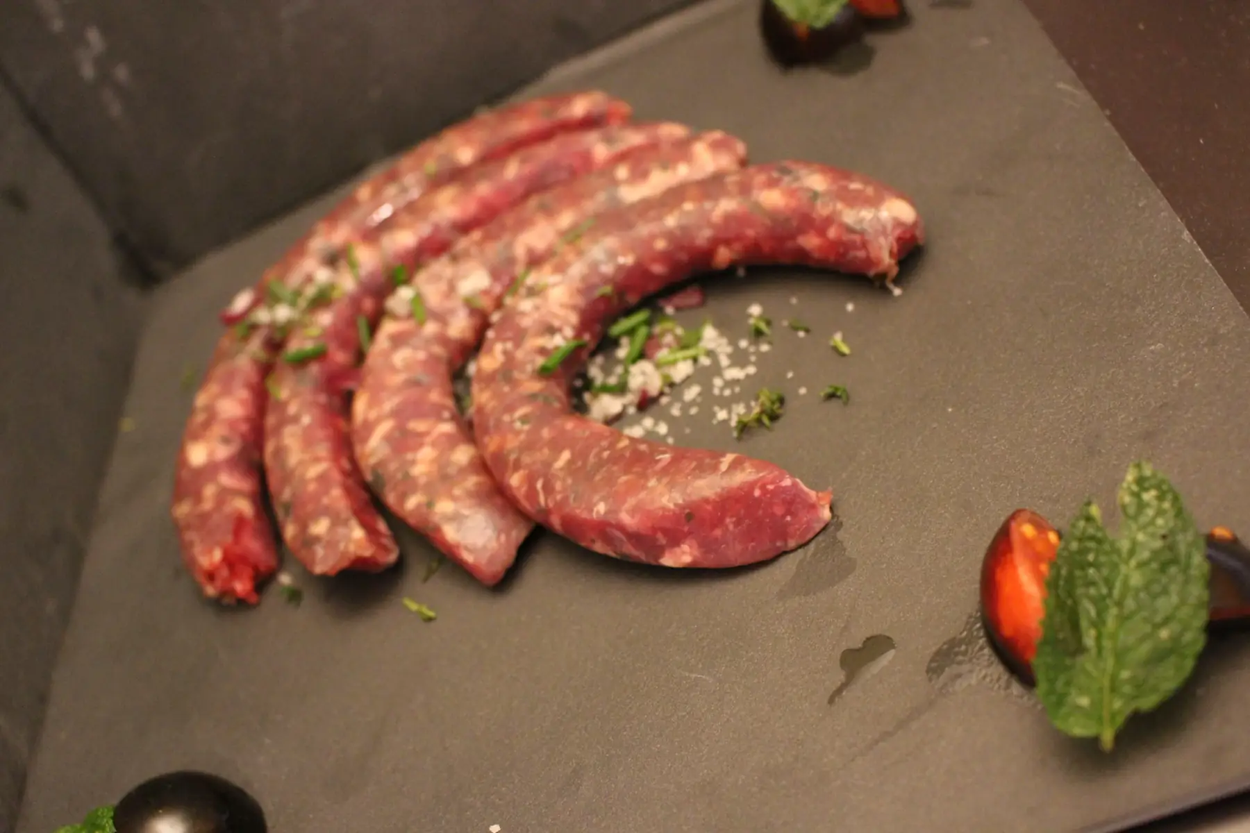 bœuf chipolatas à l’espelette