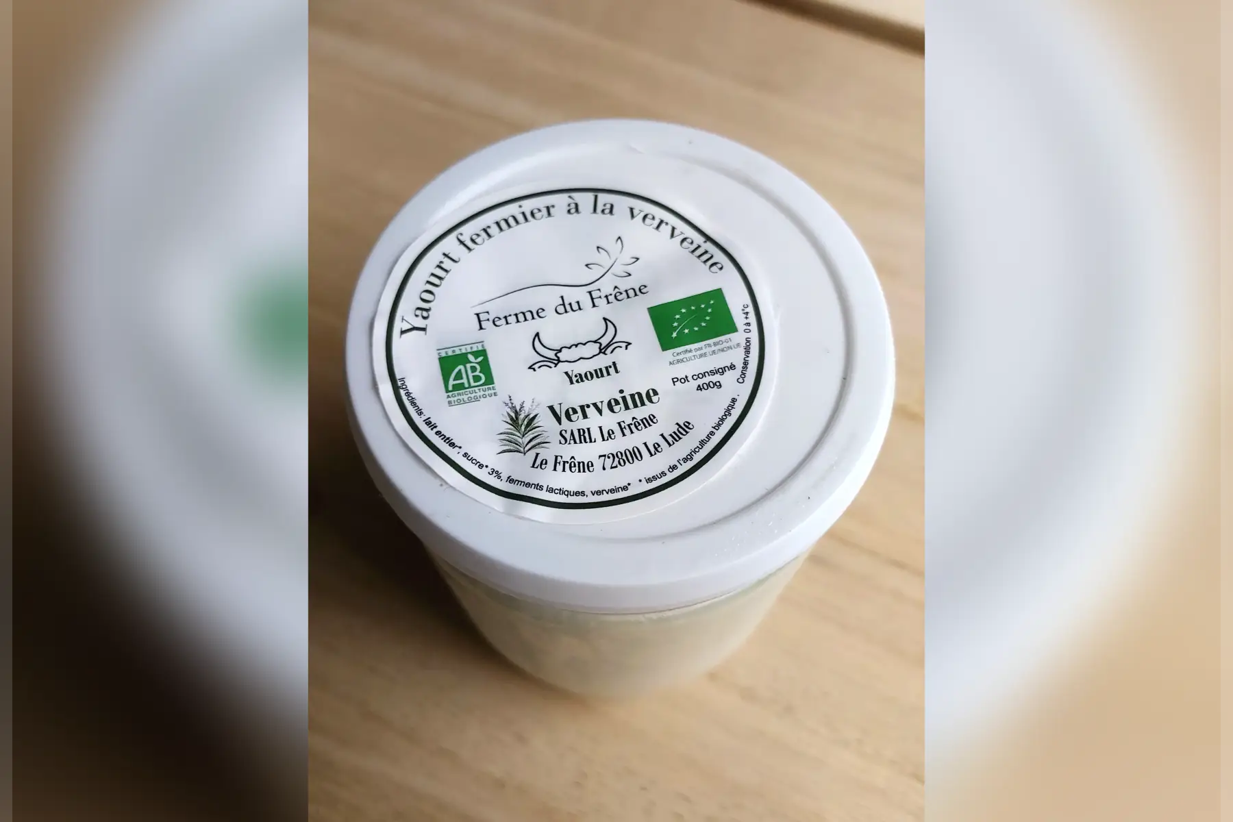 Yaourt à la verveine