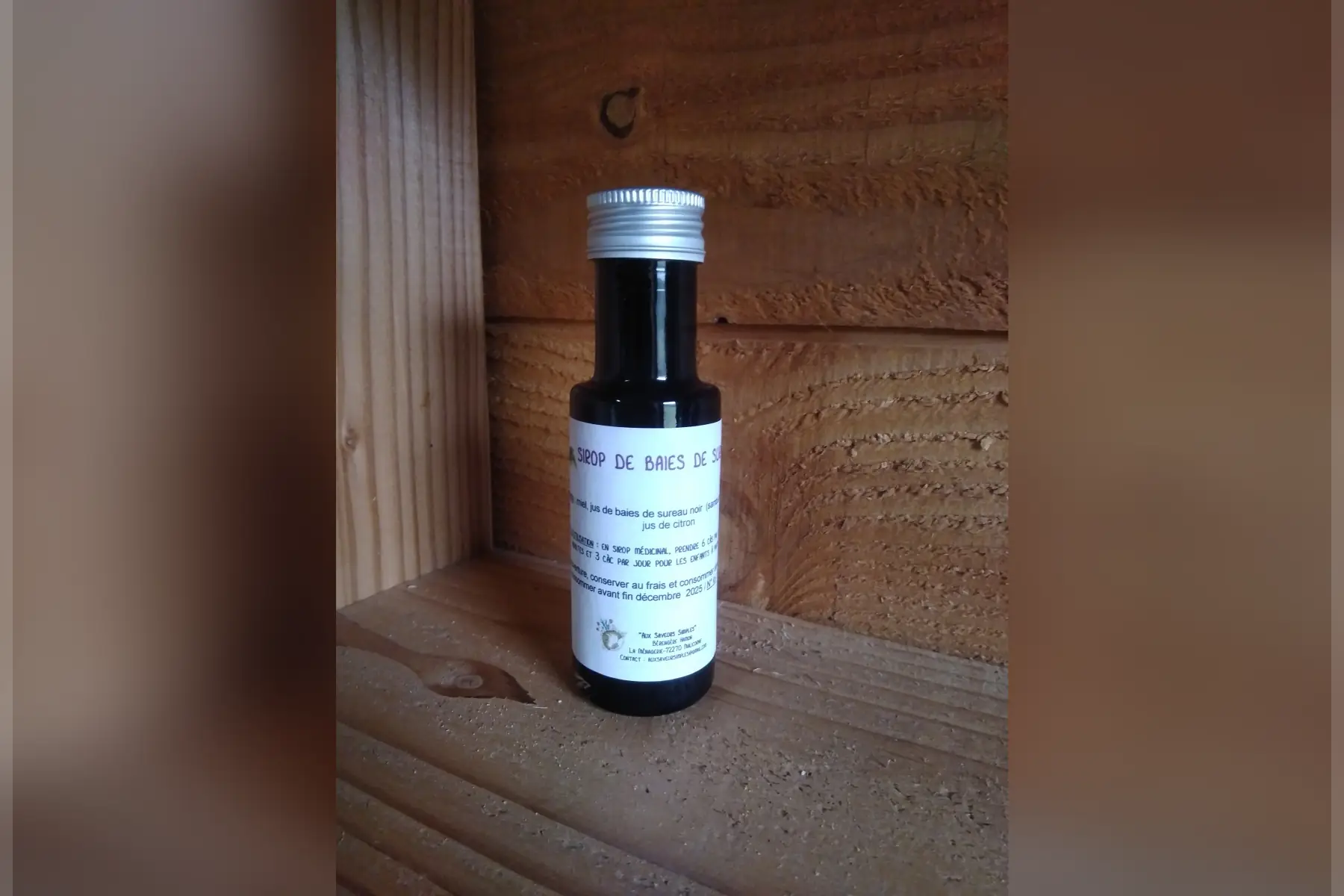 Sirop de baies de sureau