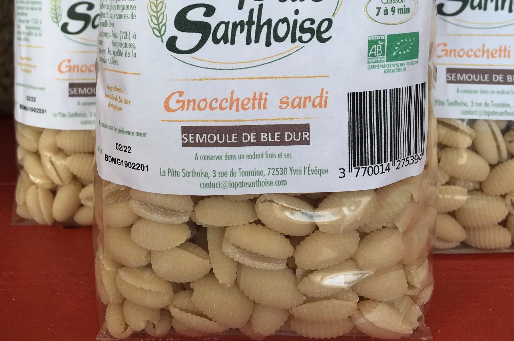 gnocchetti sardi blé dur blanc 500g