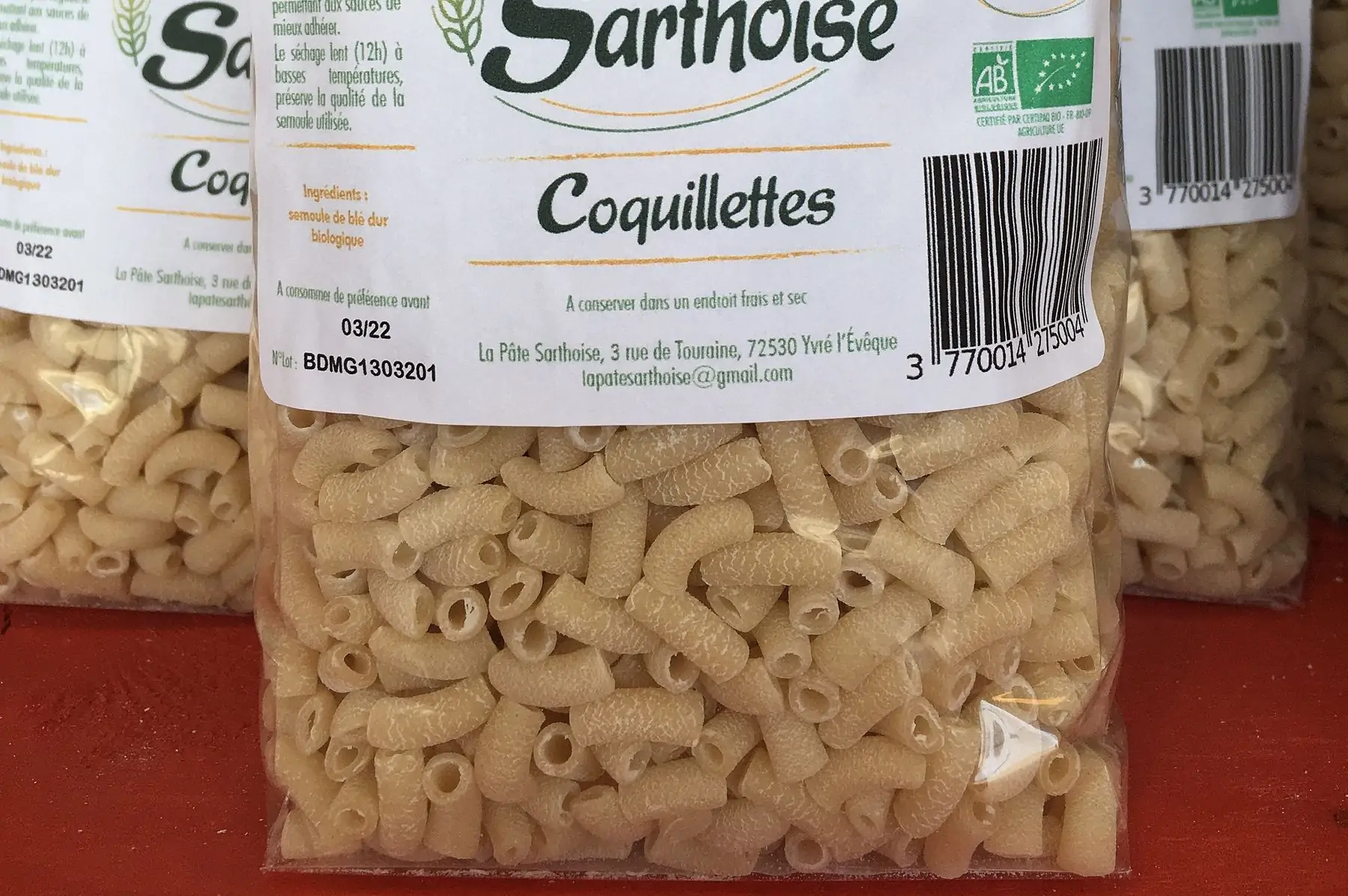 coquillettes blé dur blanc 500g