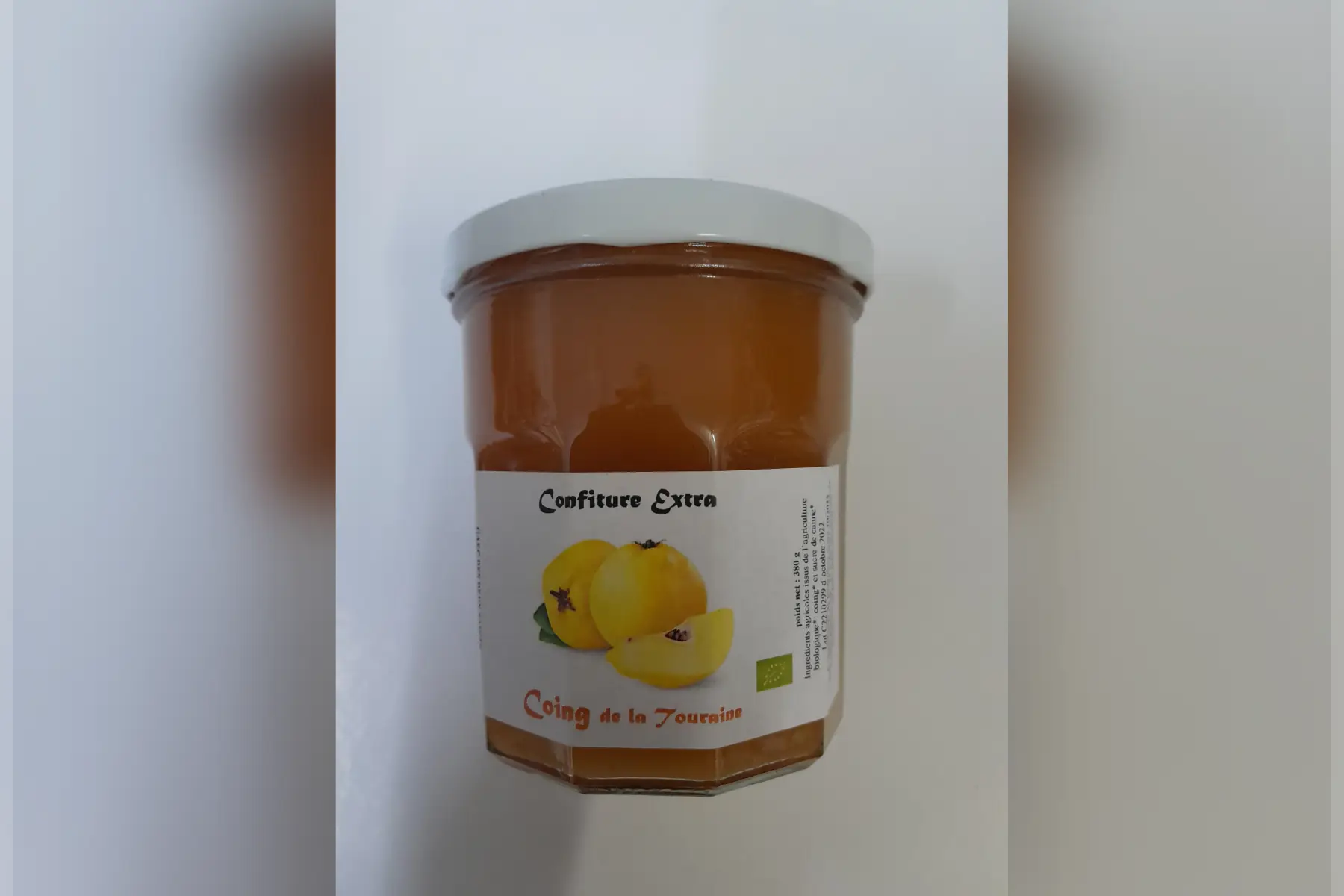 confiture extra coings bio