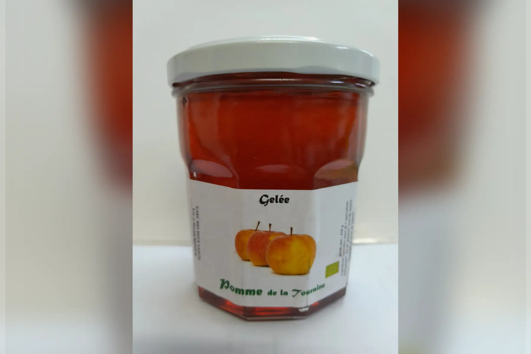 gelée de pommes du verger bio