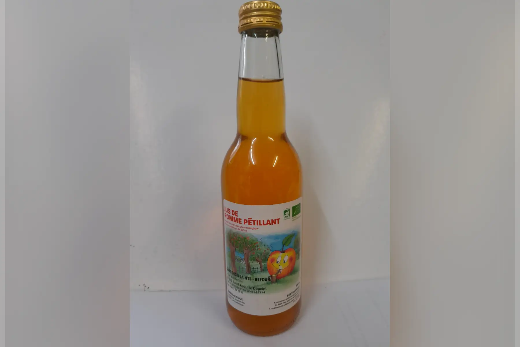 jus pommes petillant 33cl
