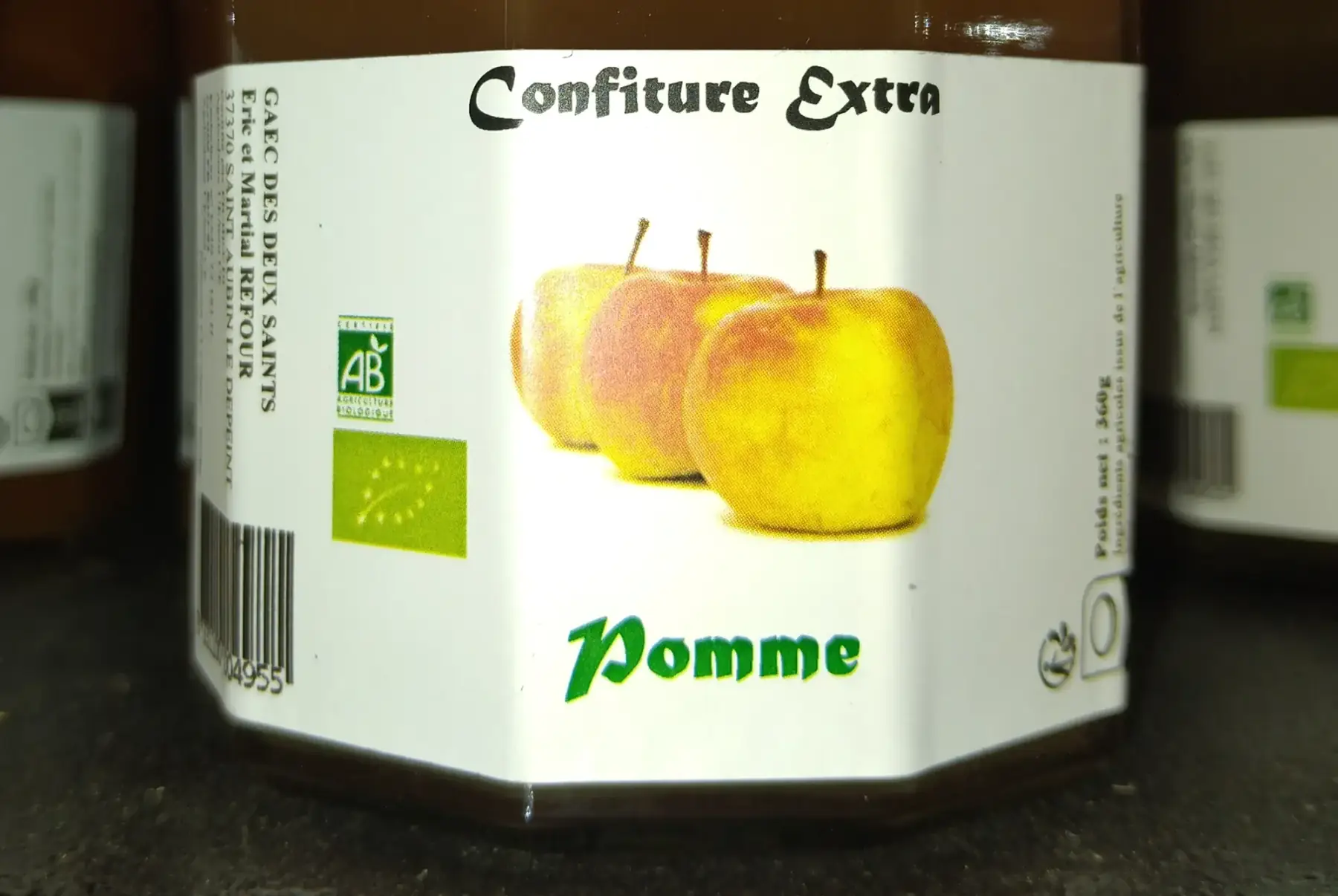 Confiture extra de pommes