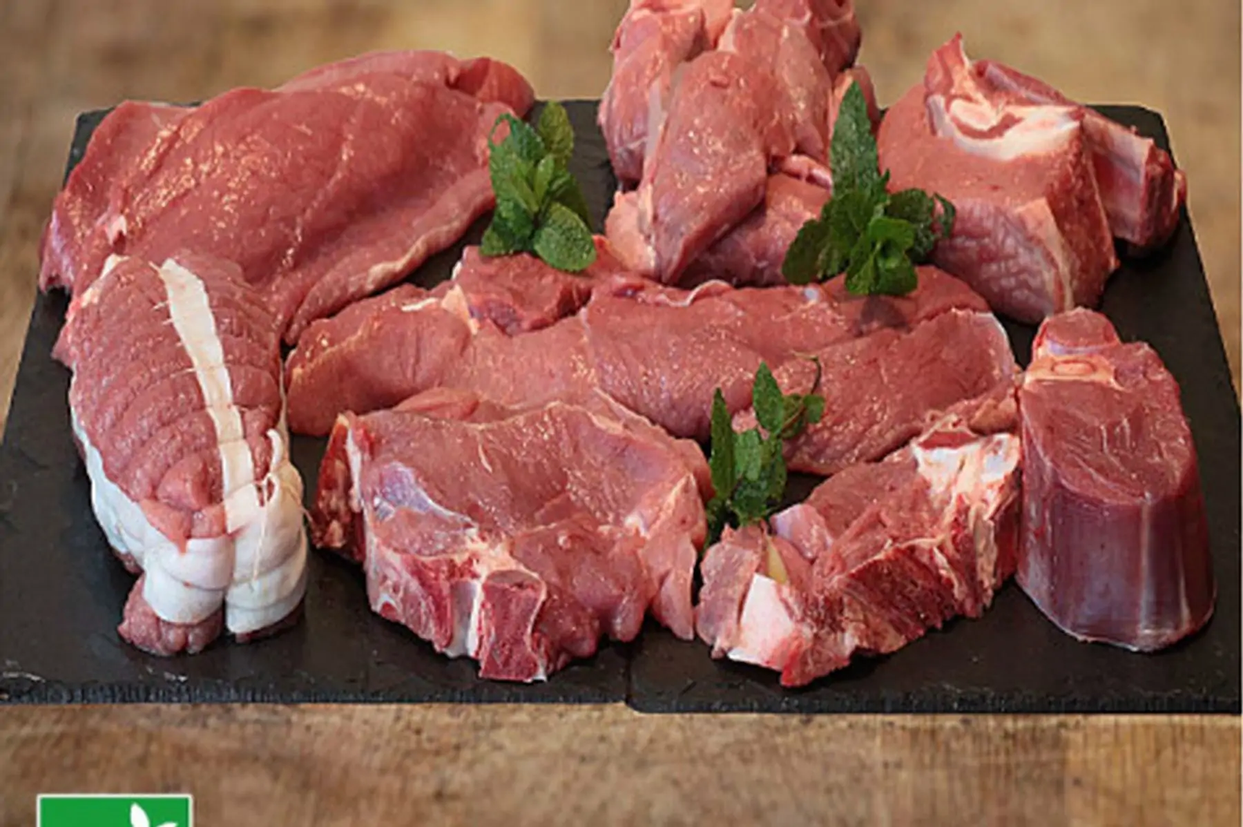 quatre colis de veau