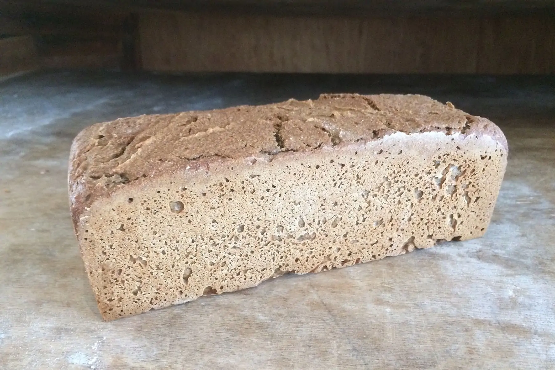 pain au sarrasin 100% bio au levain naturel de sarrasin