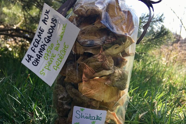 shiitaké séché