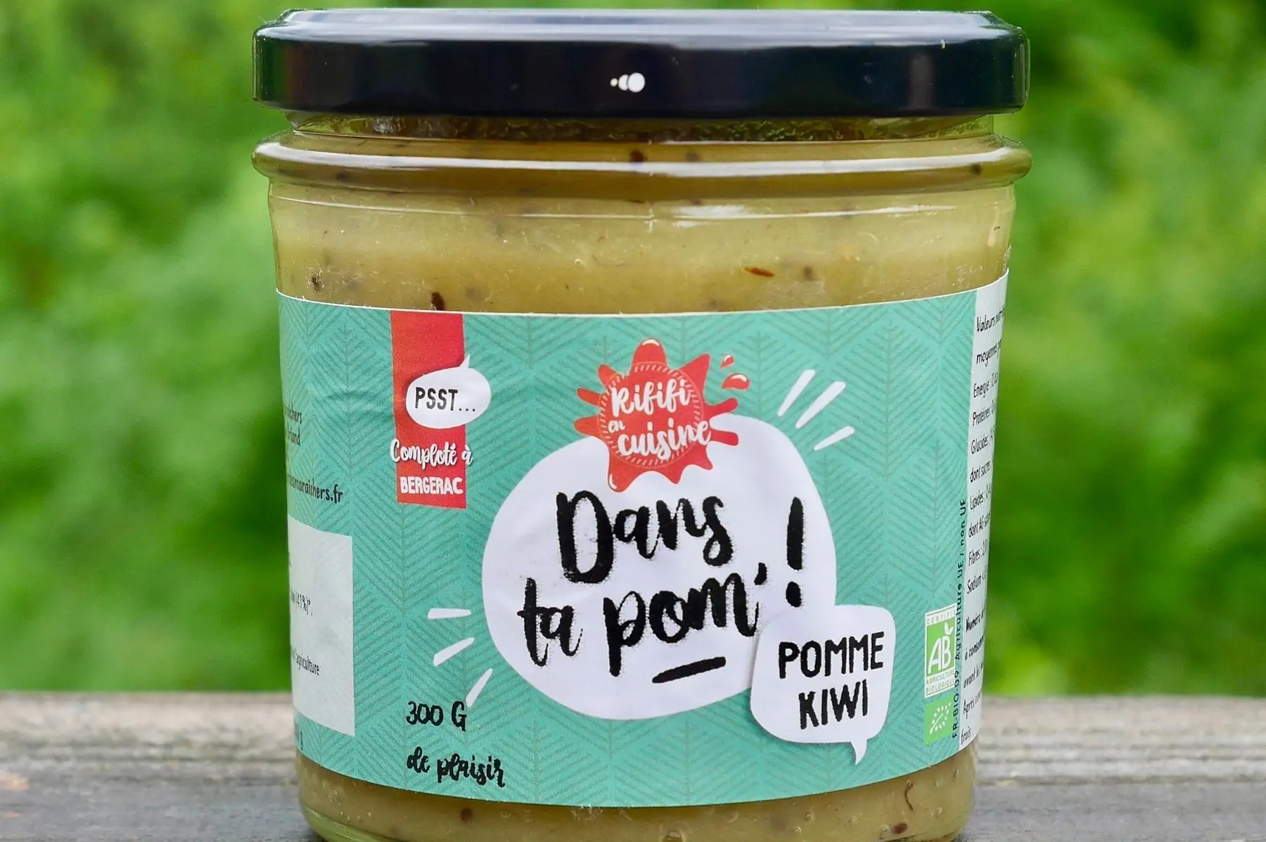 compote pomme kiwi bio