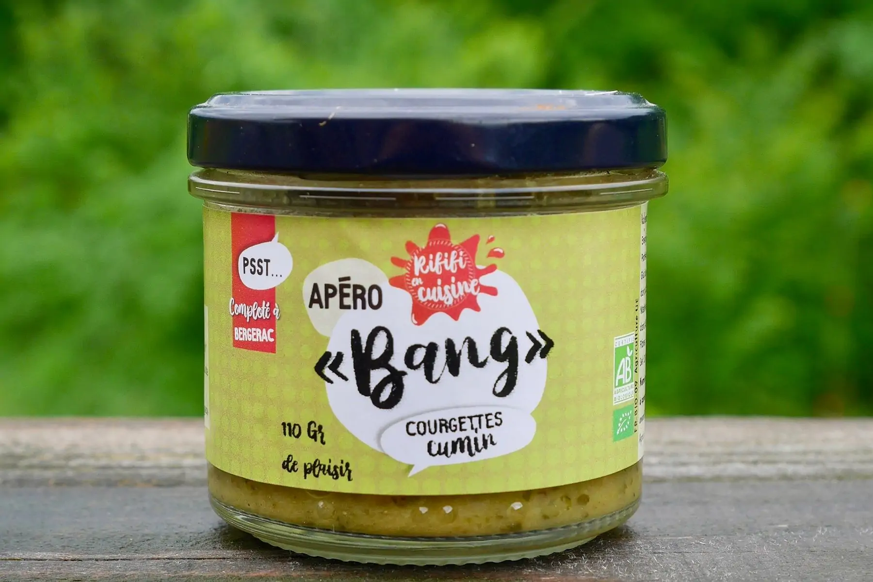 tartinade courgette cumin bio