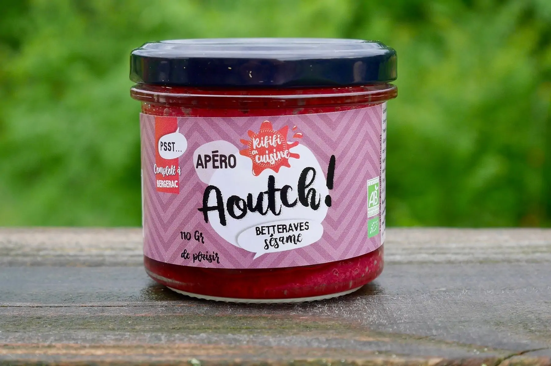 tartinade betterave sésame bio