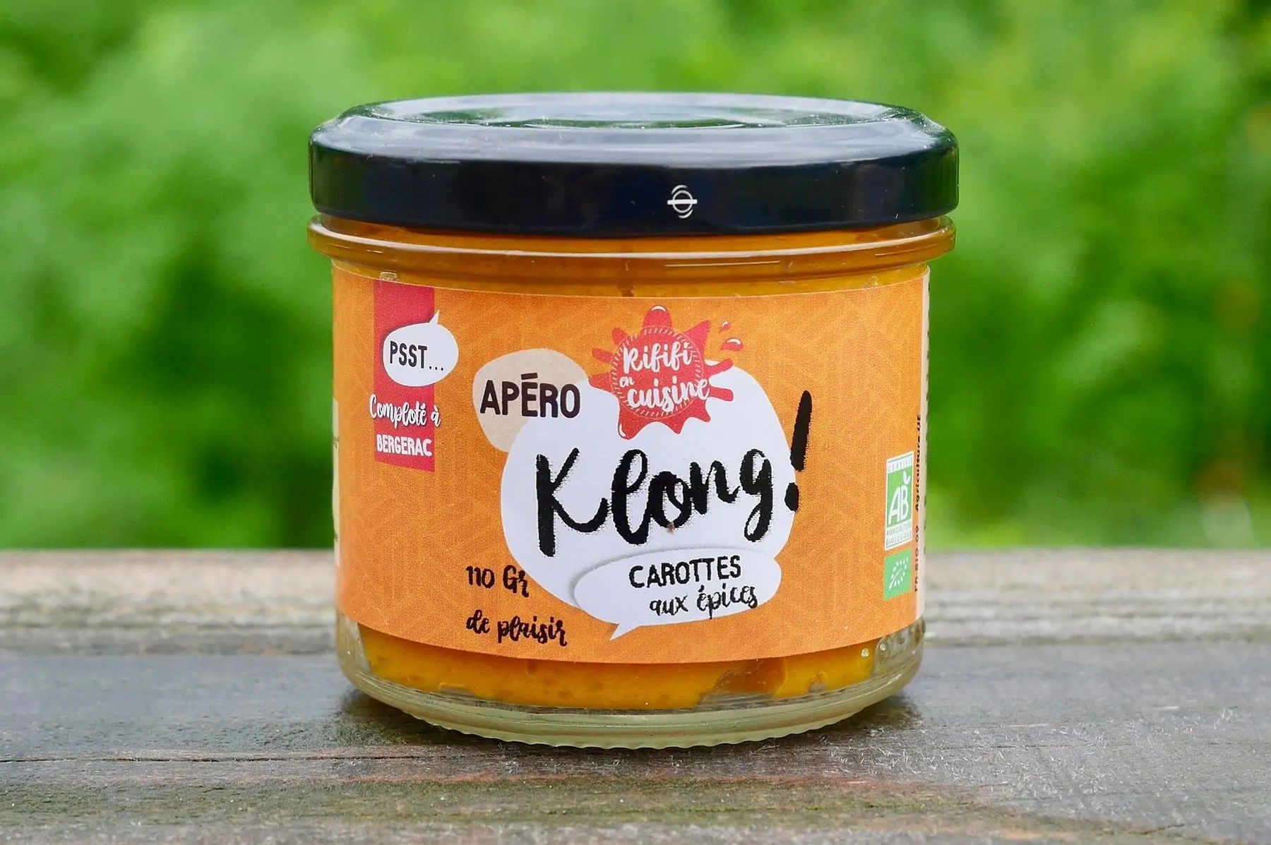 tartinade carotte aux épices bio