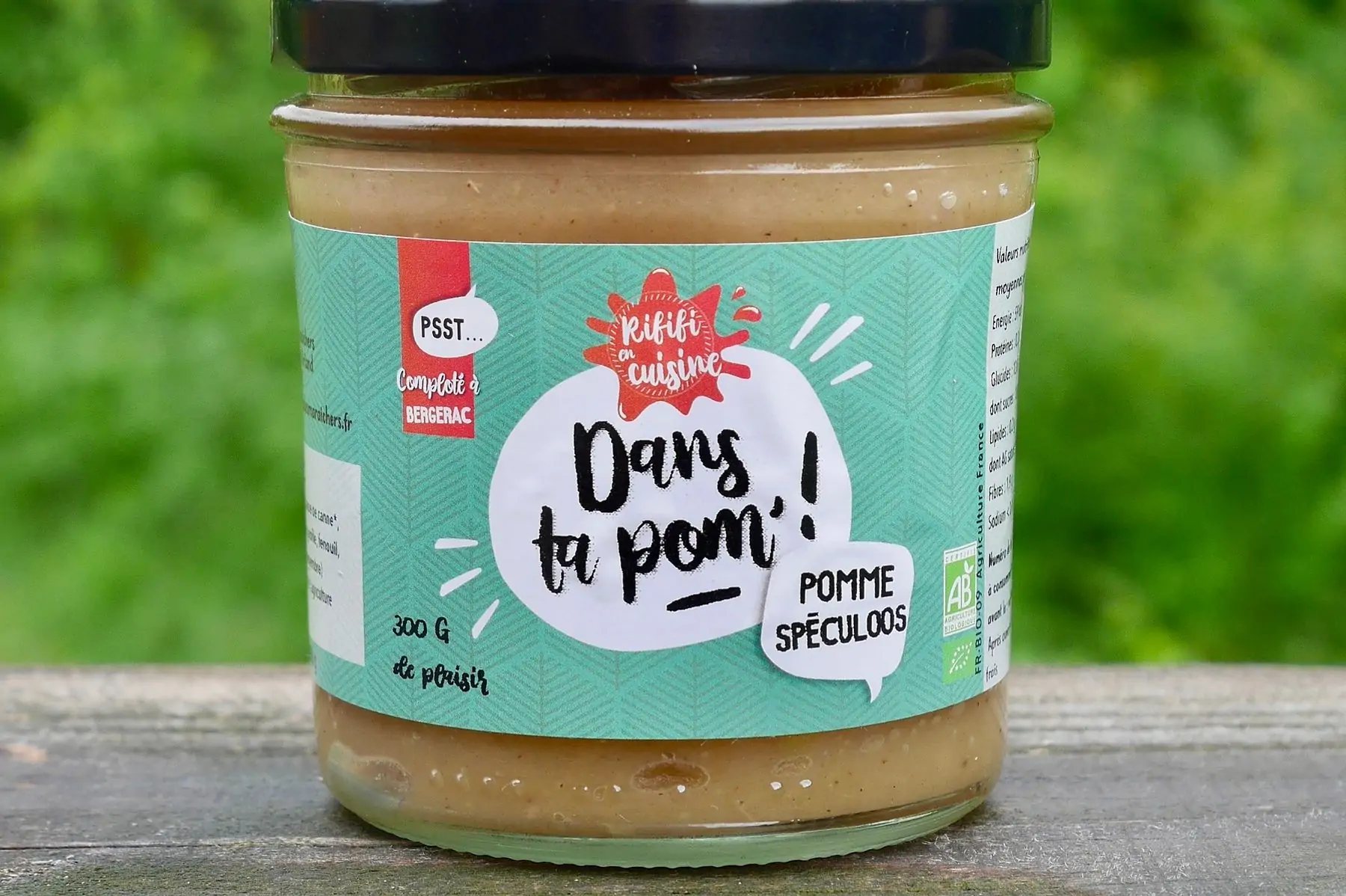 compote pomme speculoos bio