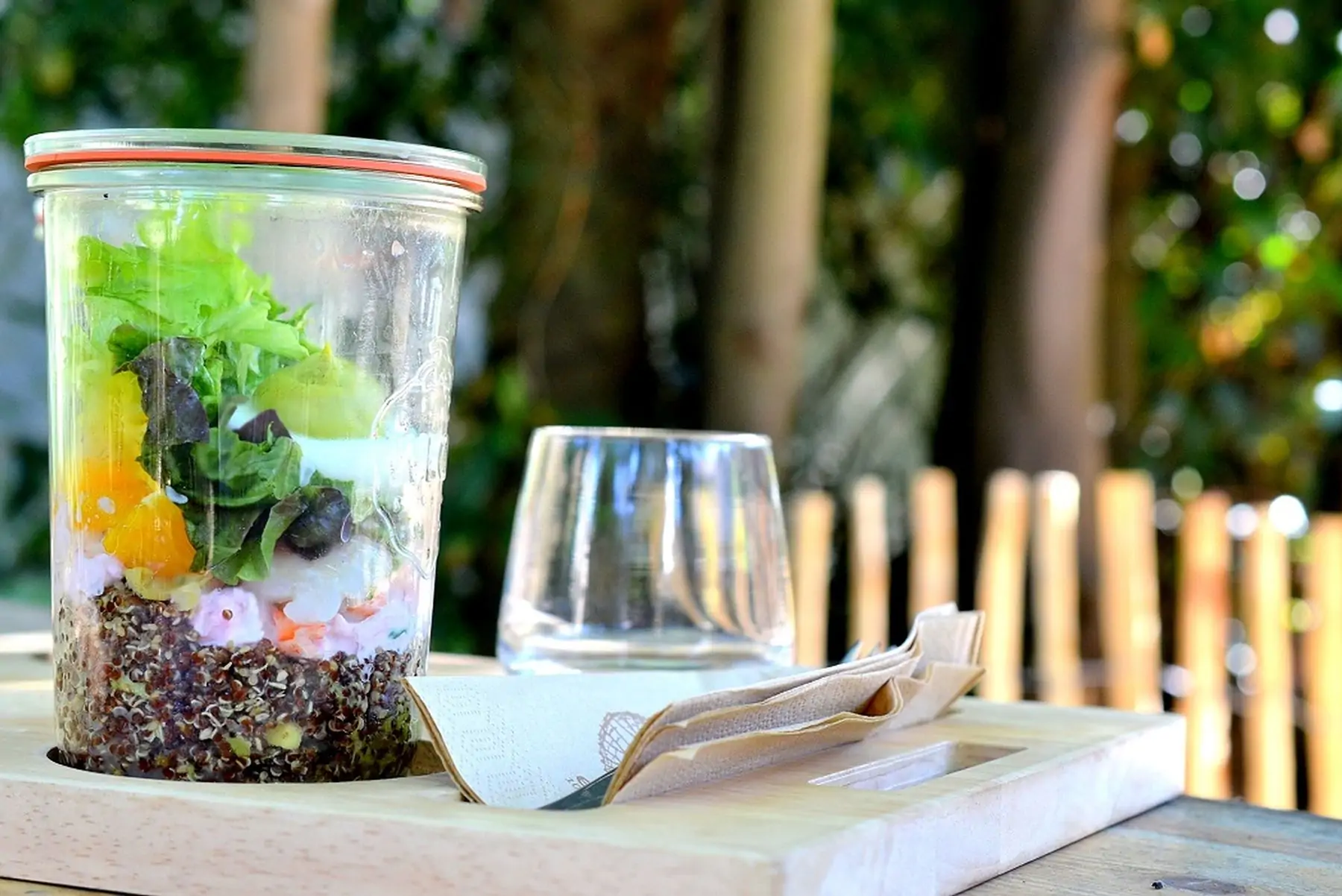 salade de cabillaud fumé (entrée)