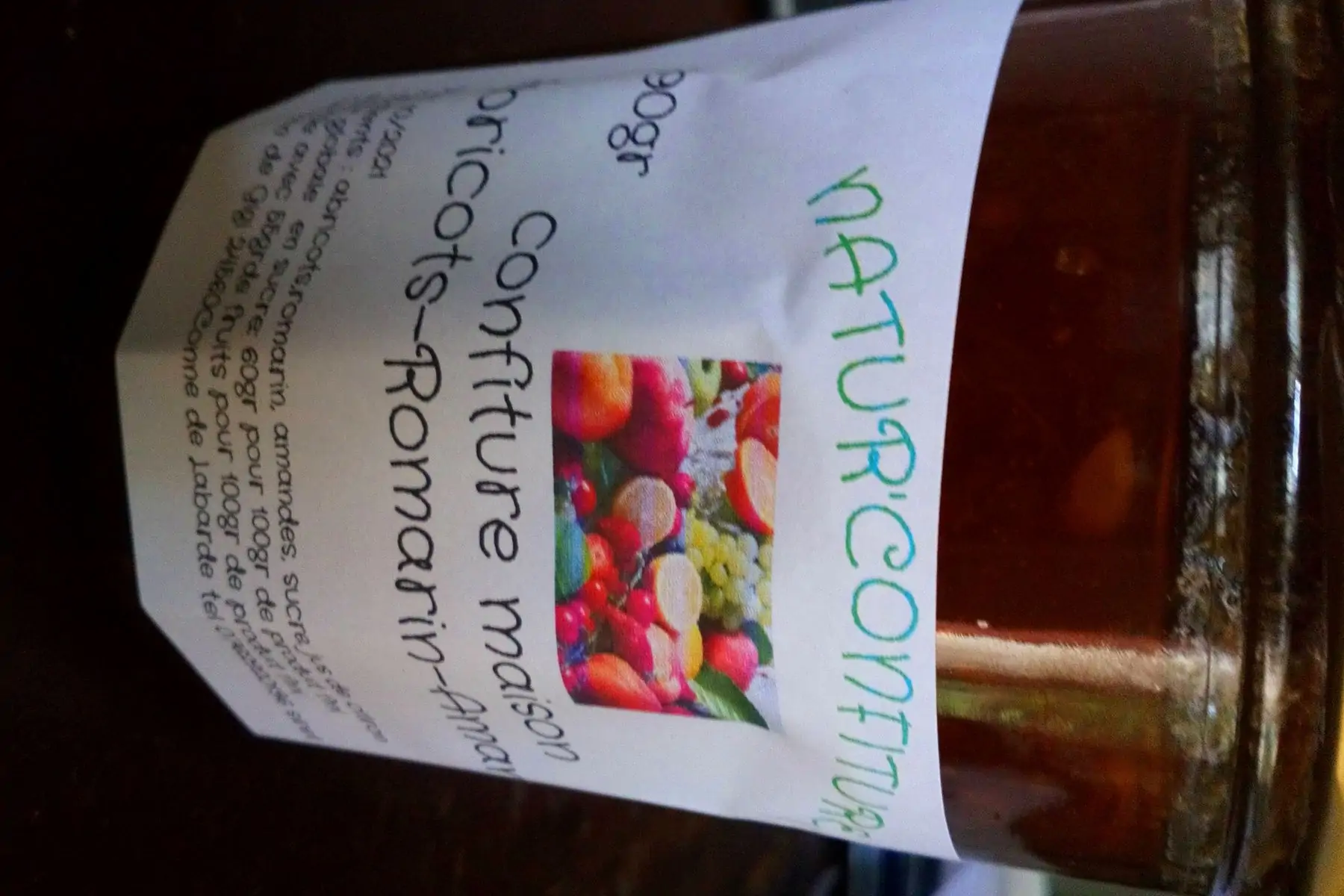 confiture d abricots romarin amandes