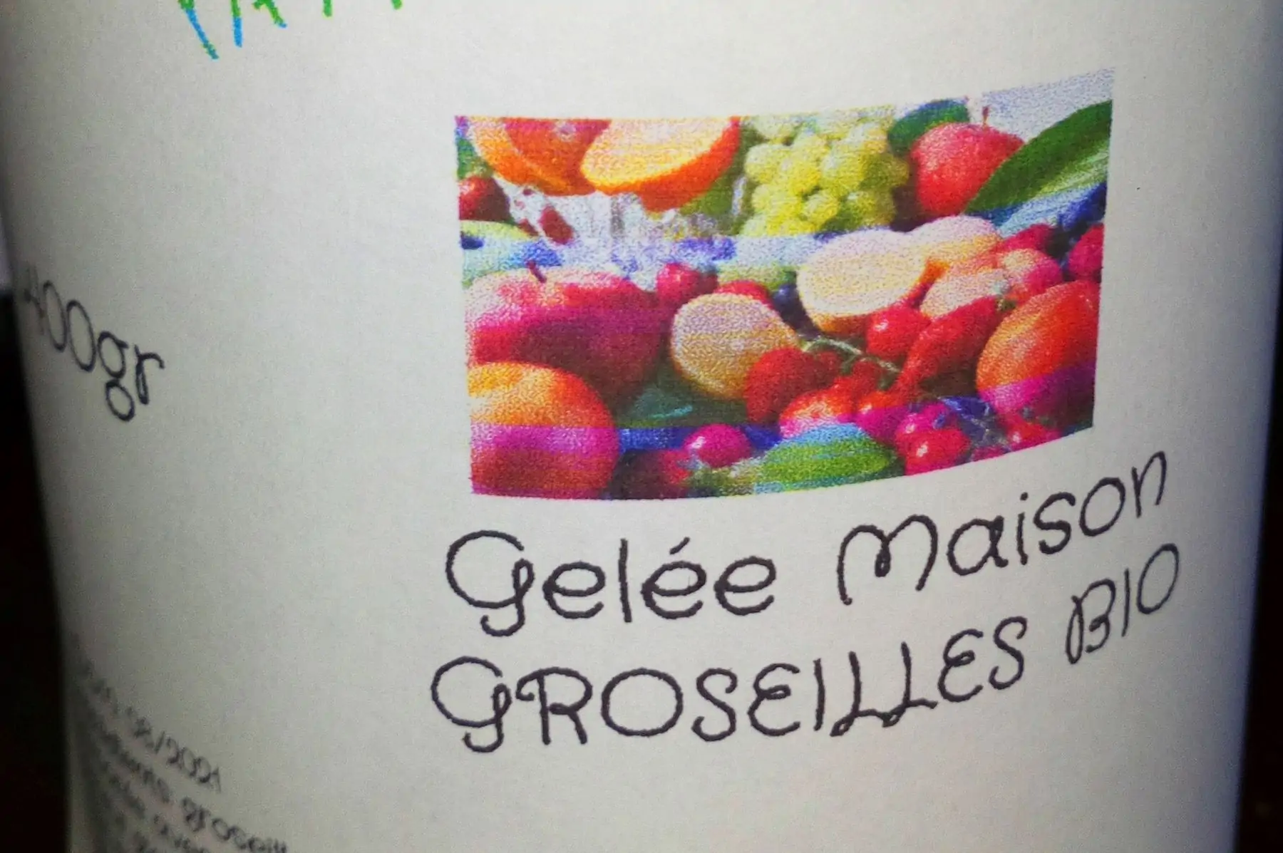 gelée de groseilles bio