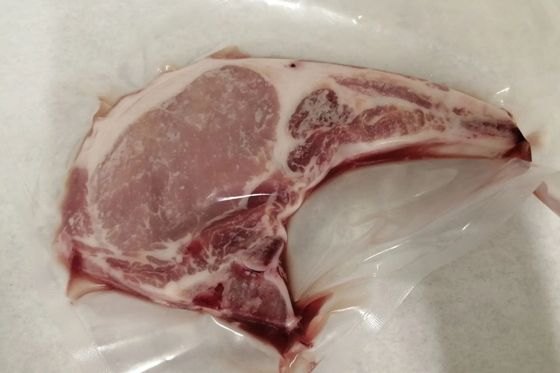 côtelette de porc filet de 220 à 250 g.