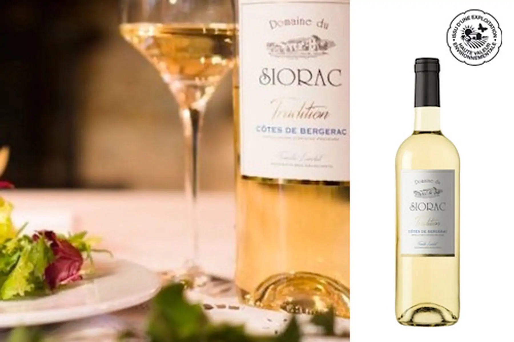 Tradition blanc moelleux BIO 2021 bouteille