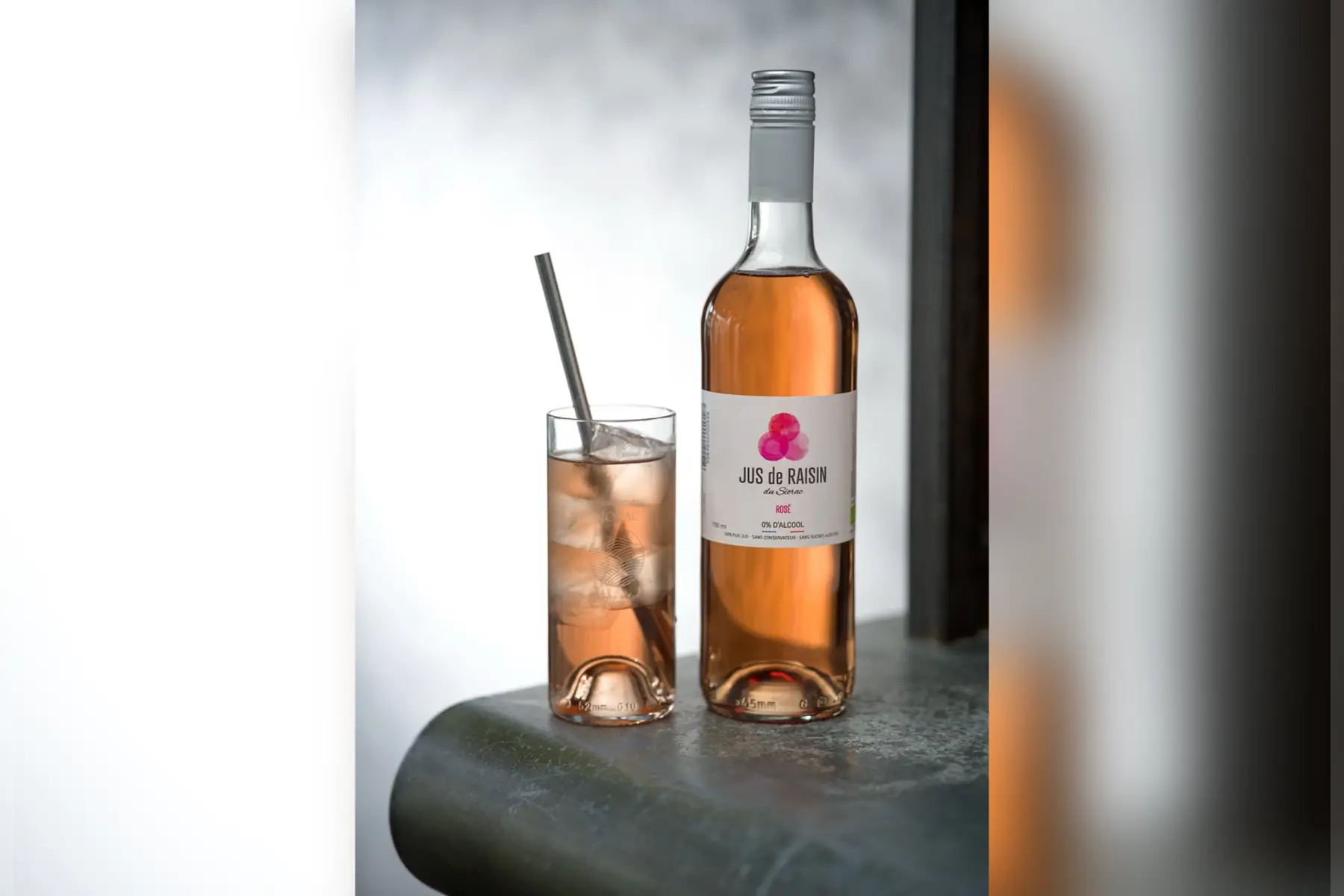 jus de raisin Rosé bio