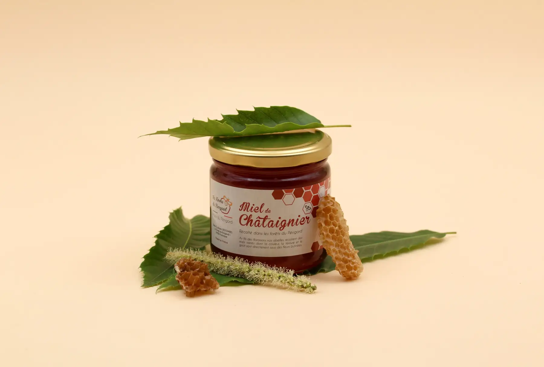 Miel de châtaignier 500gr