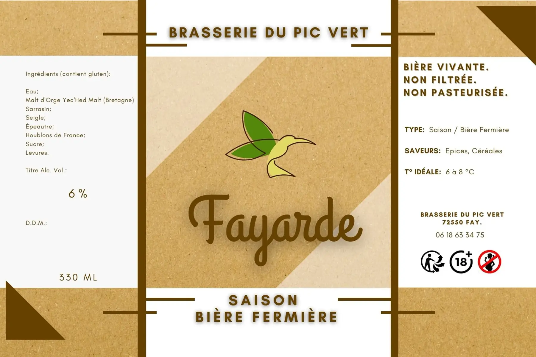 fayarde saison bière fermière