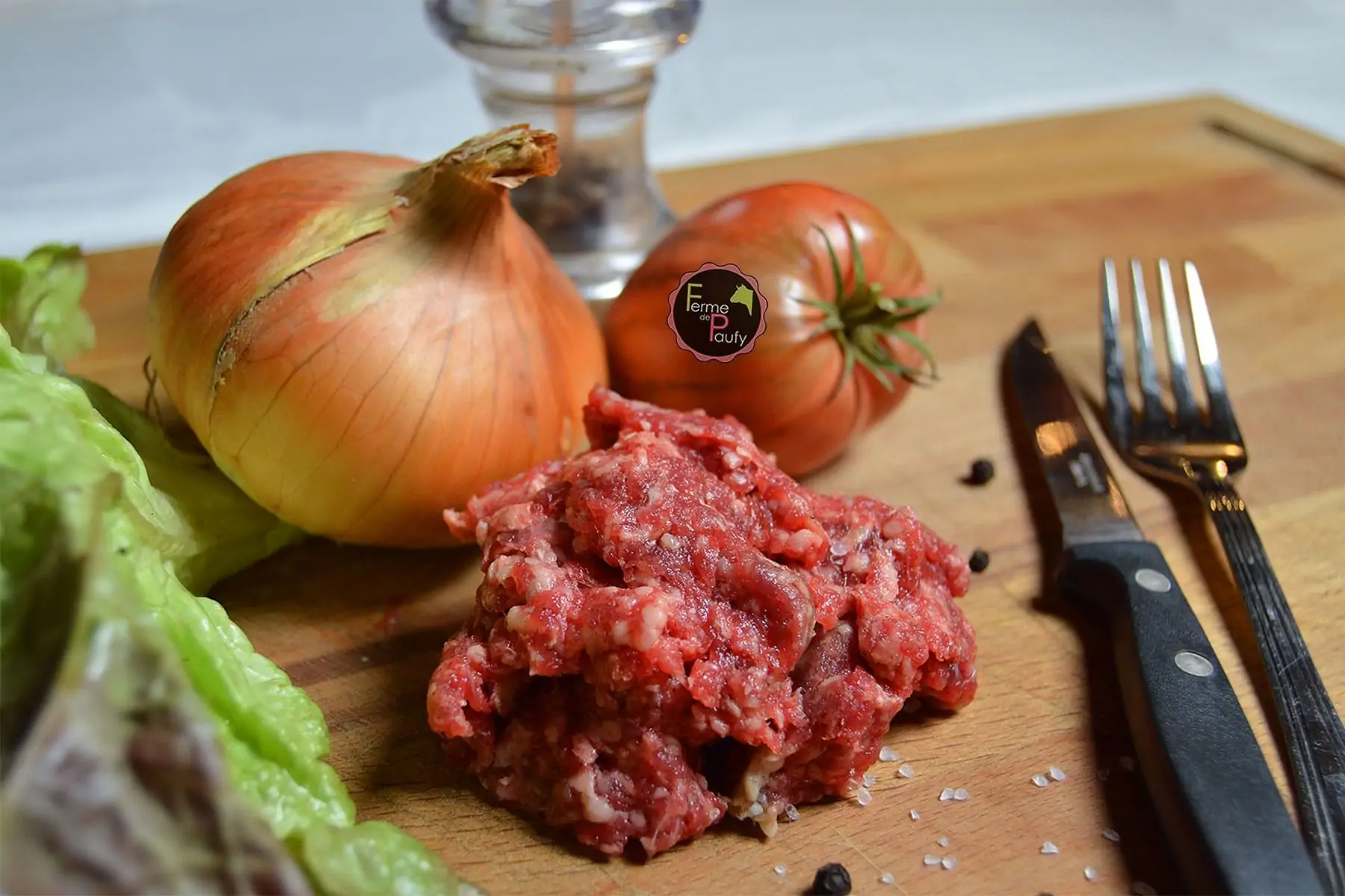 lot 1 kg viande hachée