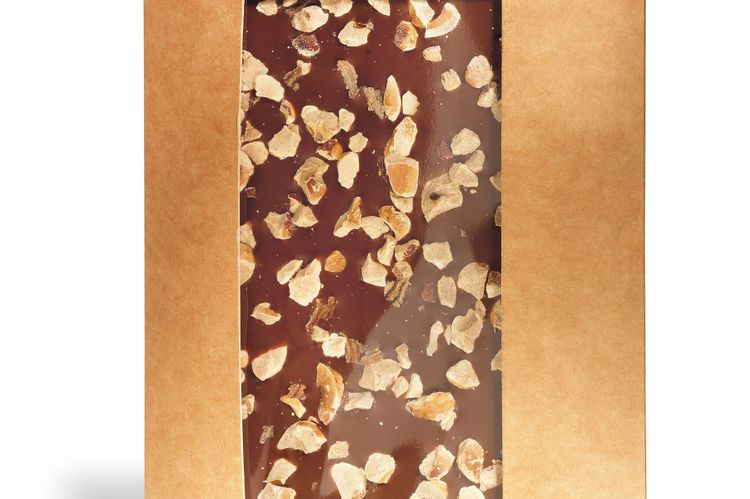 tablette chocolat au lait bio origine st domingue 39% avec noisettes 100g