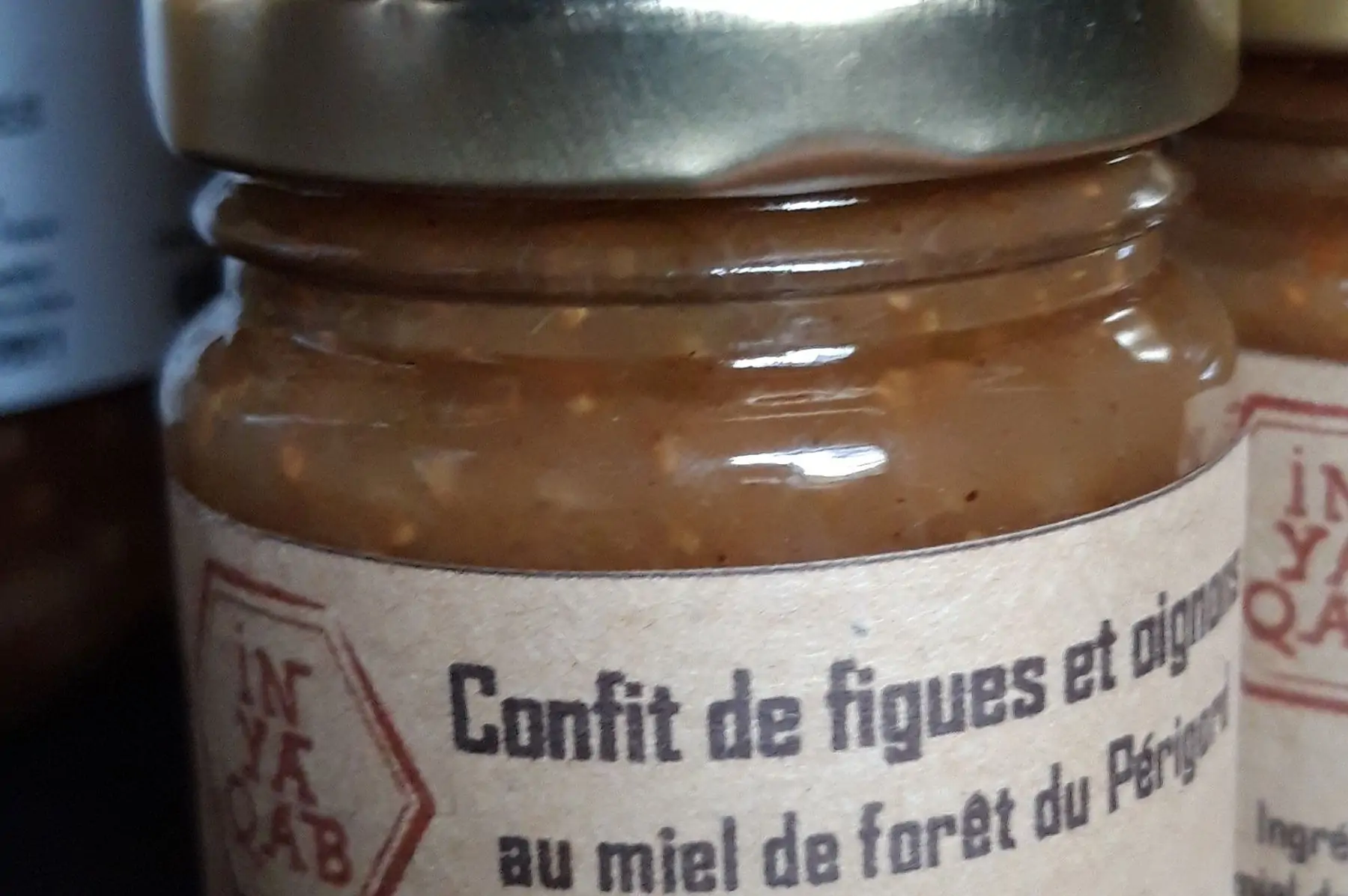 confit de figues et oignons au miel