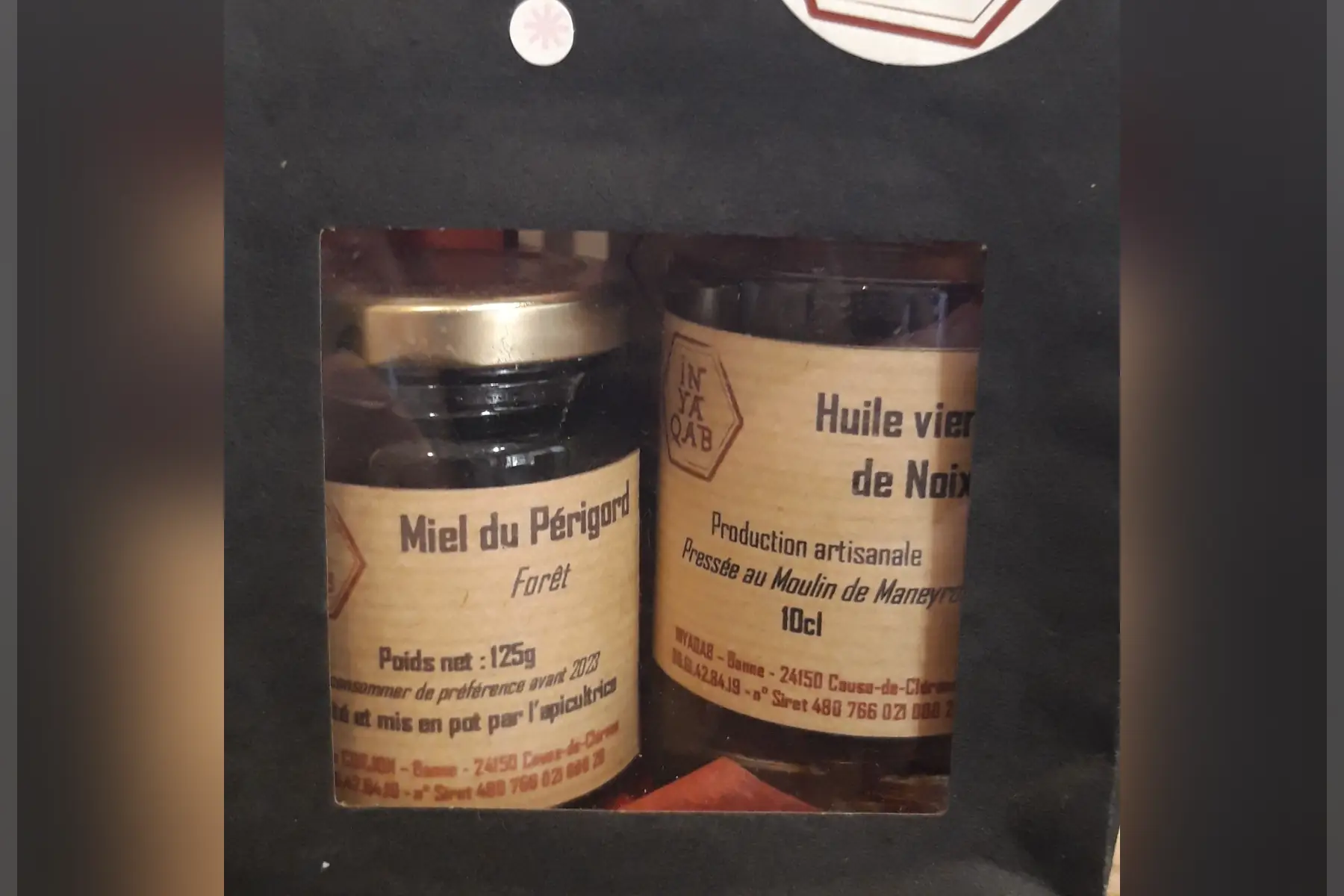 coffret huile & miel