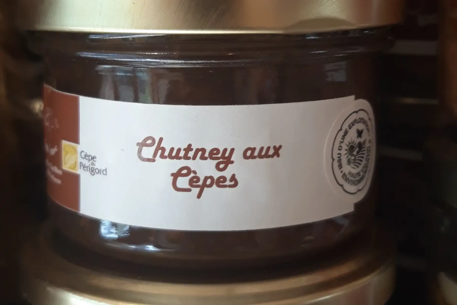 chutney pommes cèpes