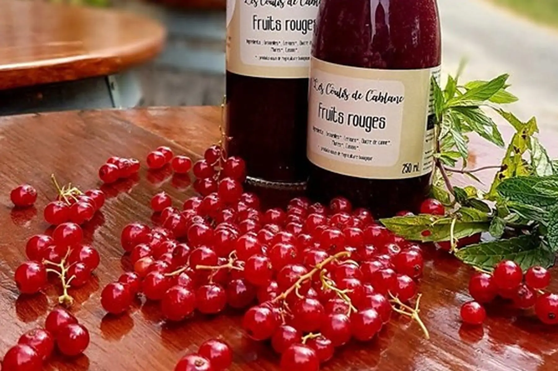 coulis de fruits rouge