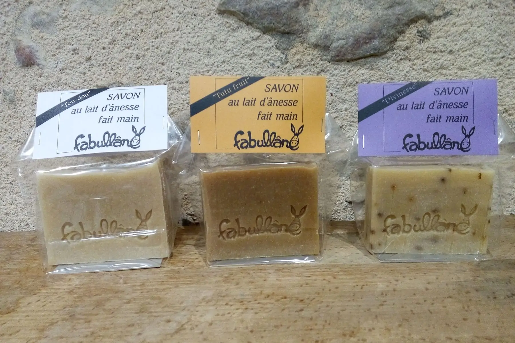 savon au lait d'ânesse - 100 g