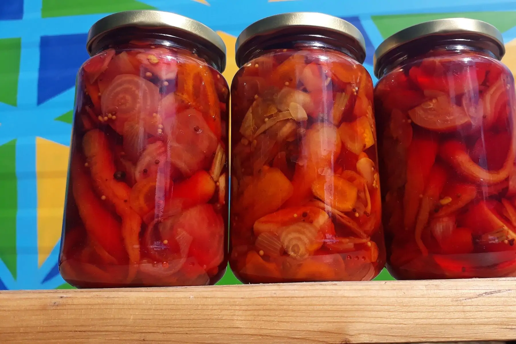 pickles de légumes des jardins