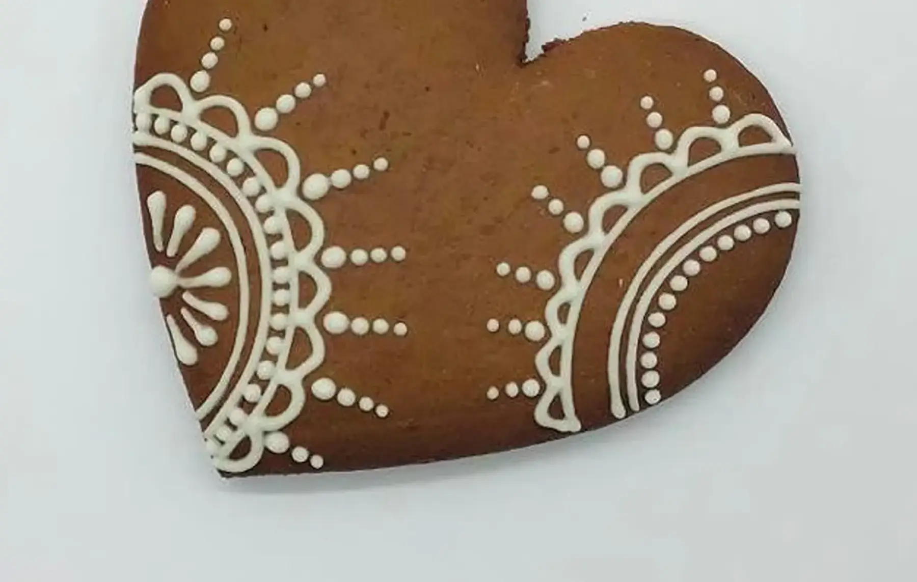 9a/ coeur en pain d'épices