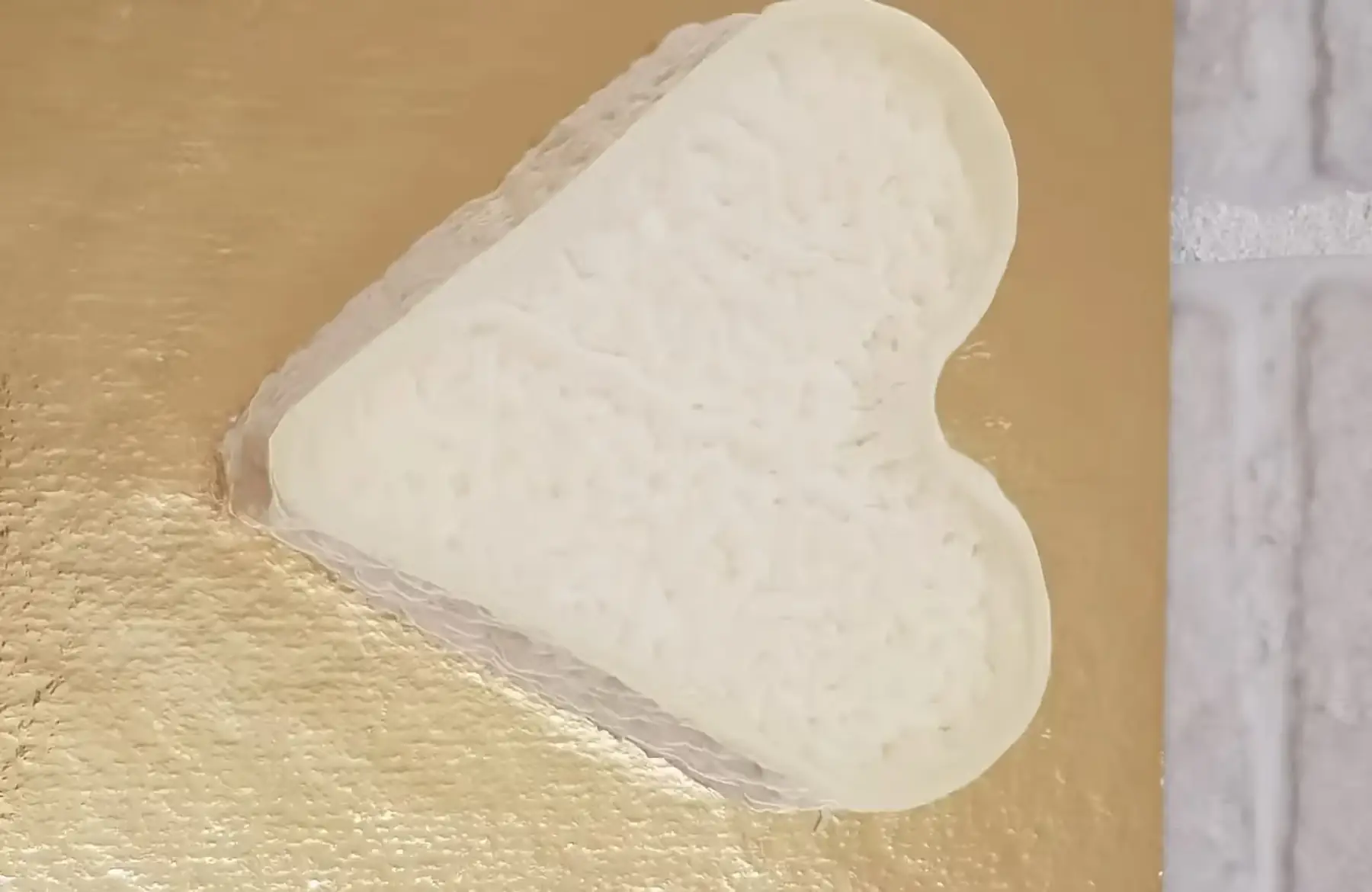 1 s "très doux" chèvre cœur (moyen)