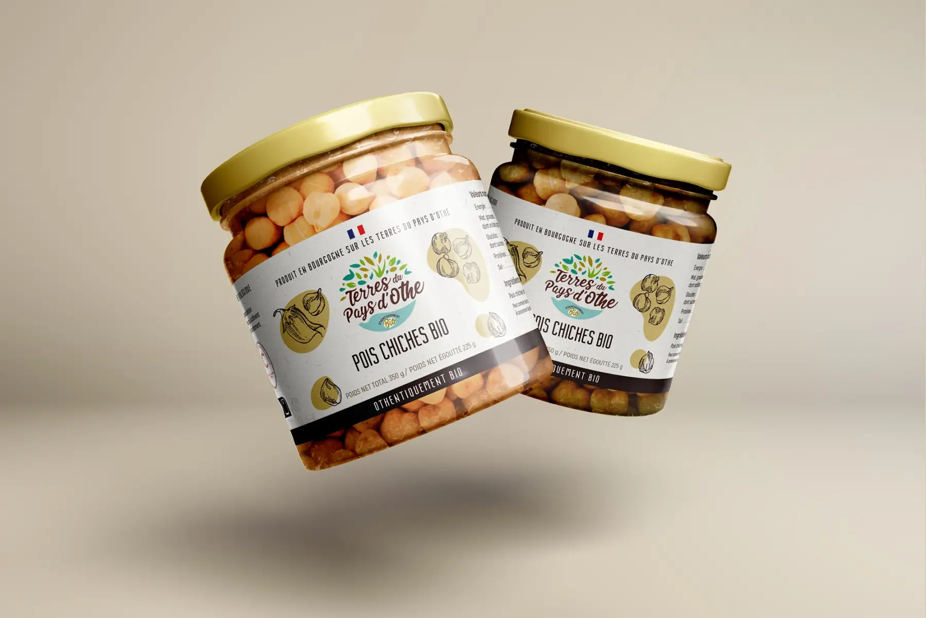 Bocal de pois chiches