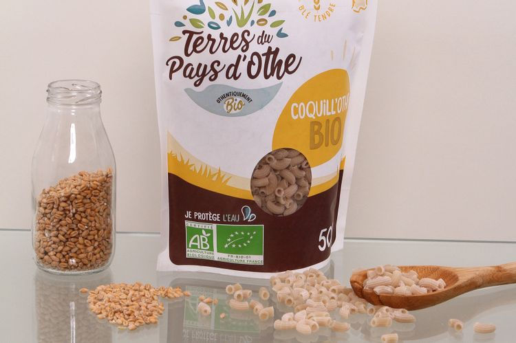 pâtes au blé tendre biologique coquill'othe