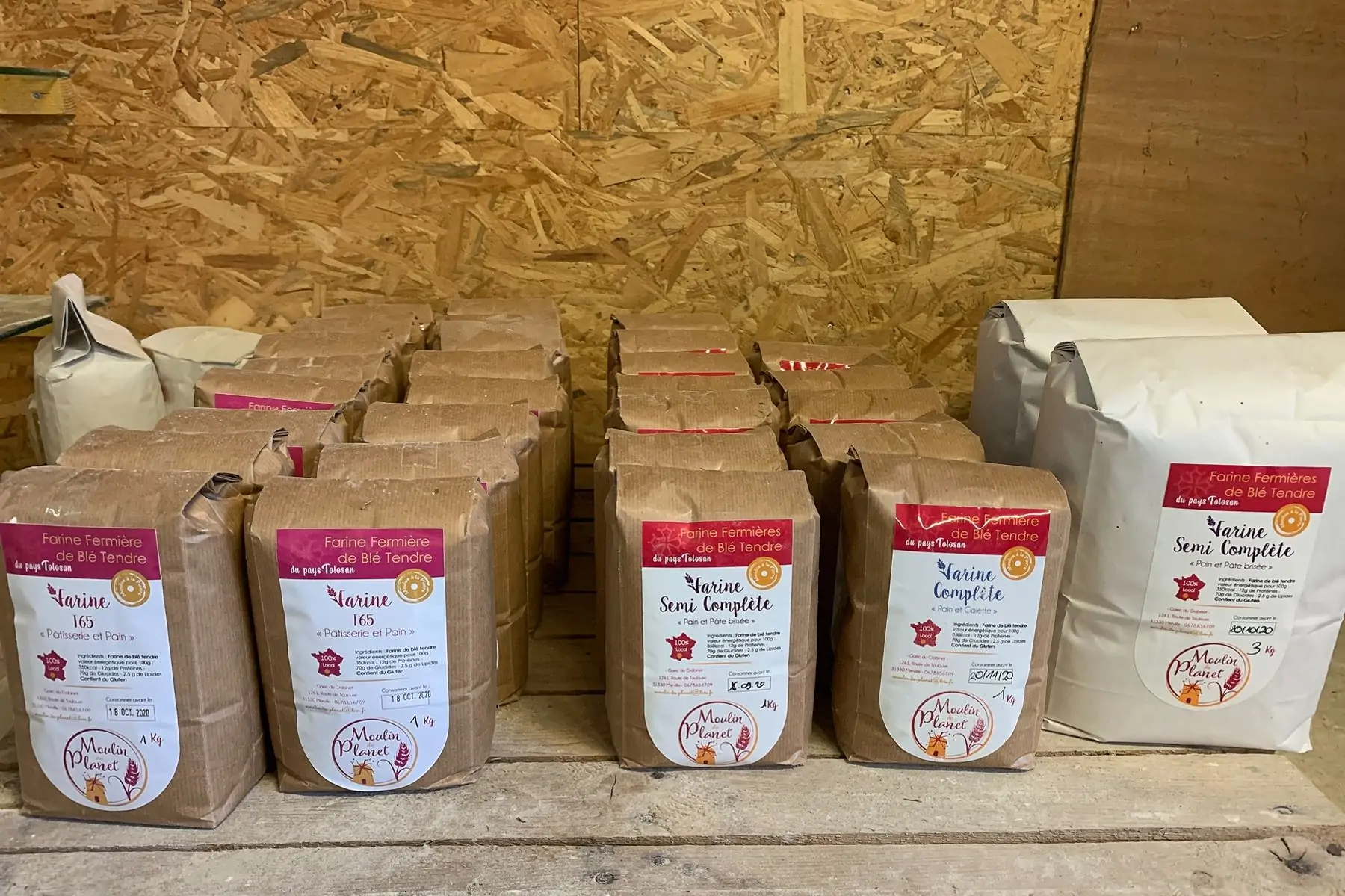 farine de blé tendre t65 t80 t110