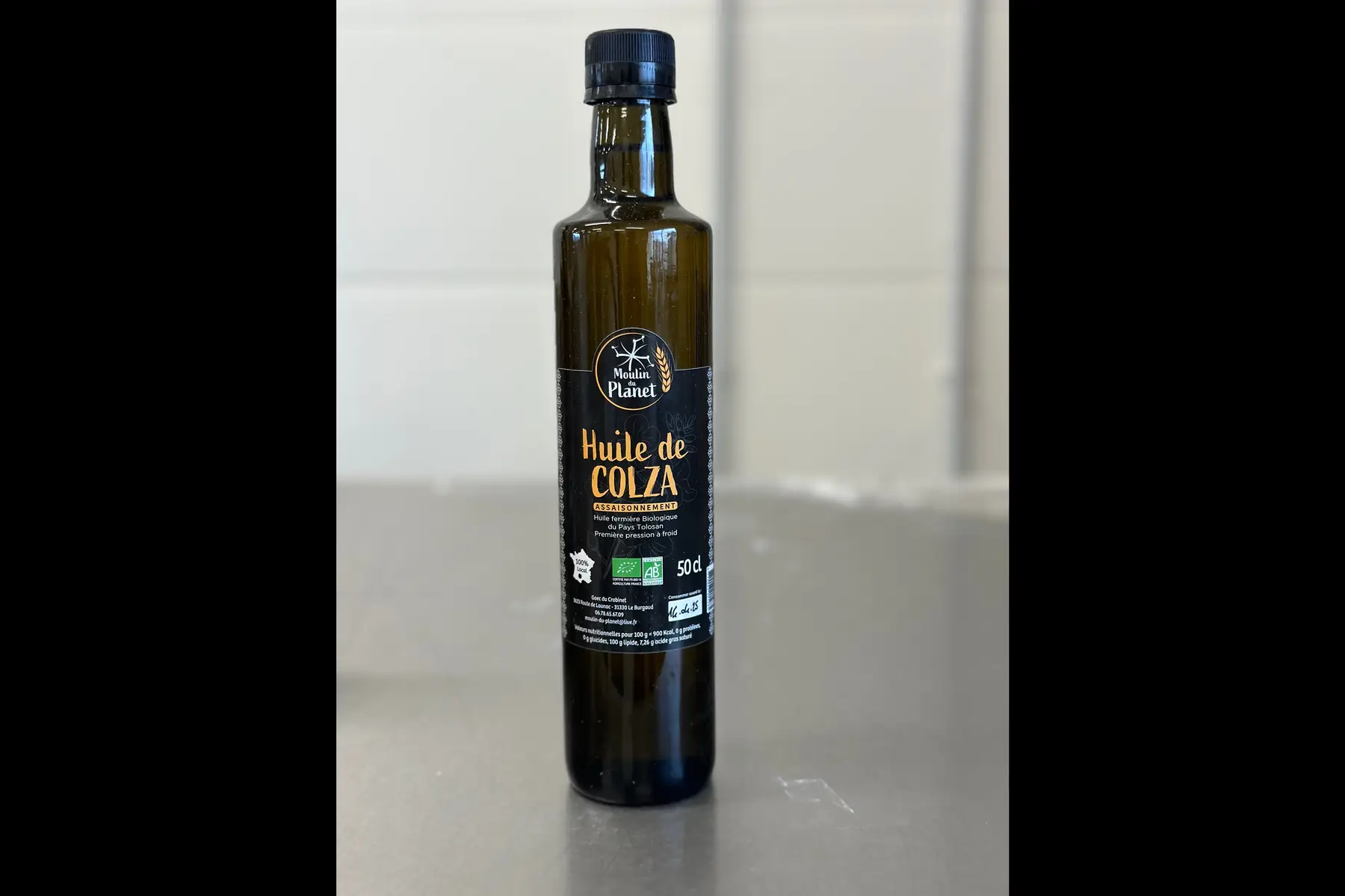 huile de colza bio 50cl