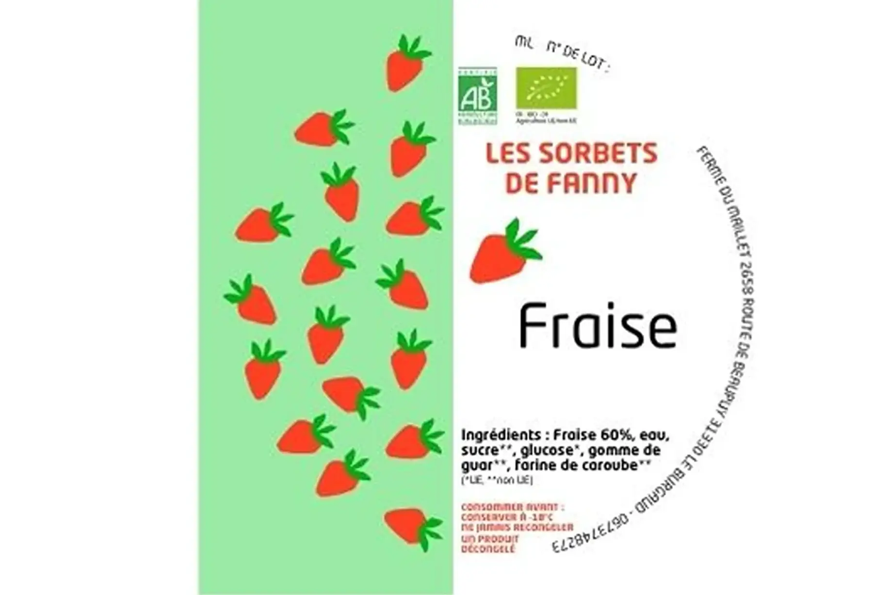 Sorbet Fraise