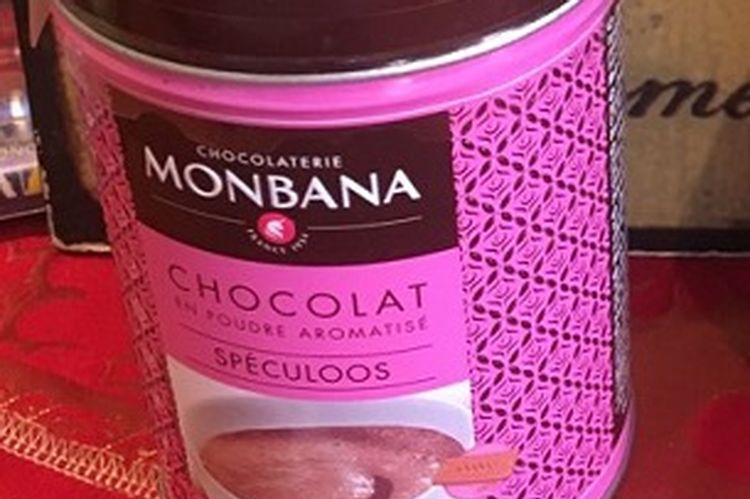 chocolat en poudre monbana aromatisé spéculoos