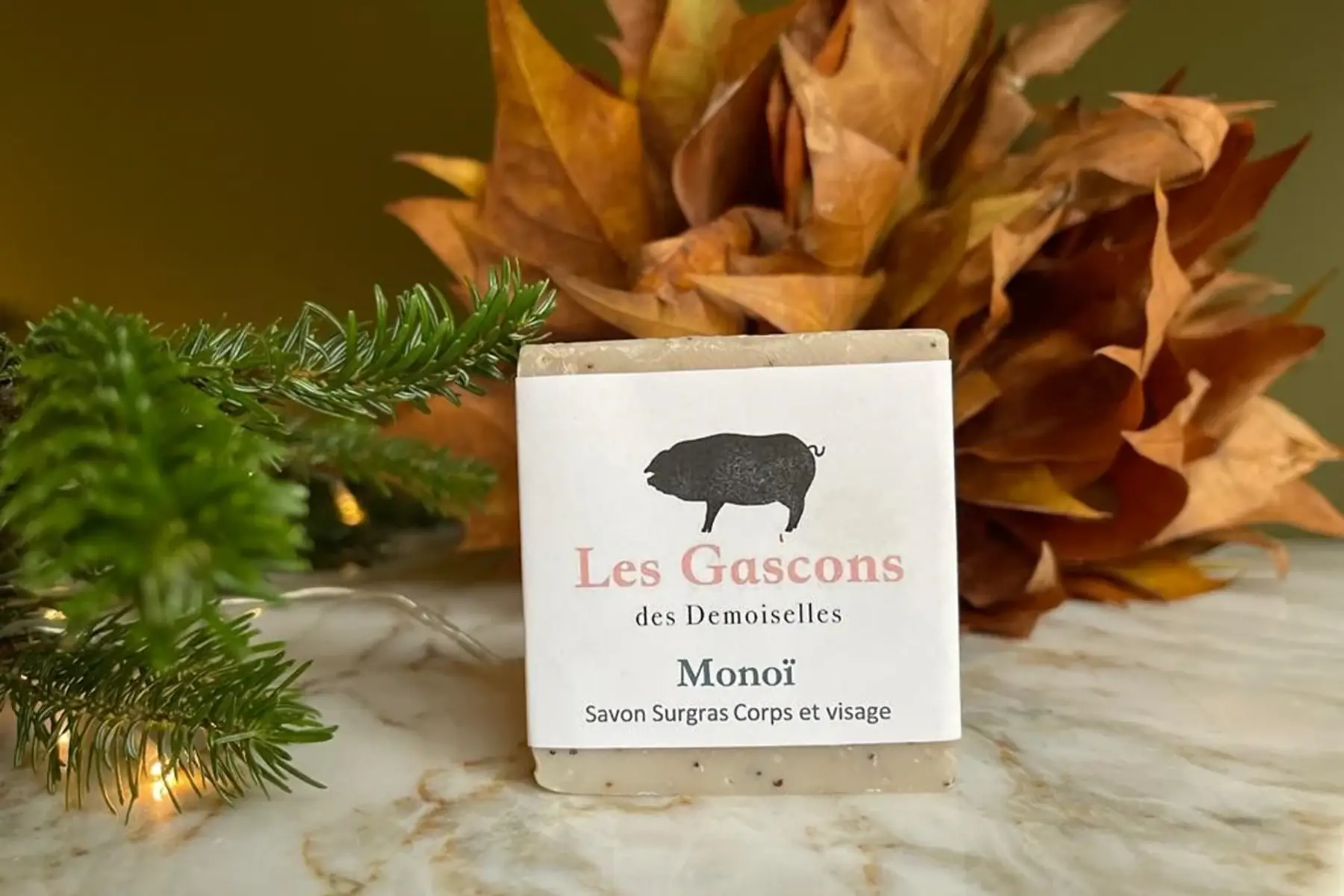 savon surgras corps et visage au monoï