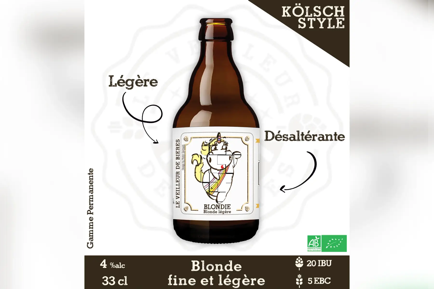 Blondie ,Blonde Lager 4°