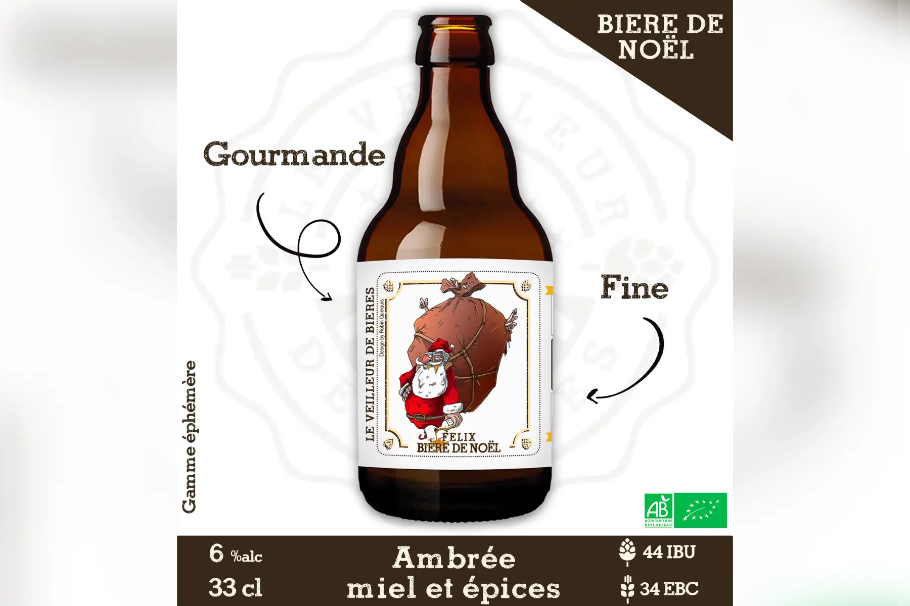 felix, ambrée de noël