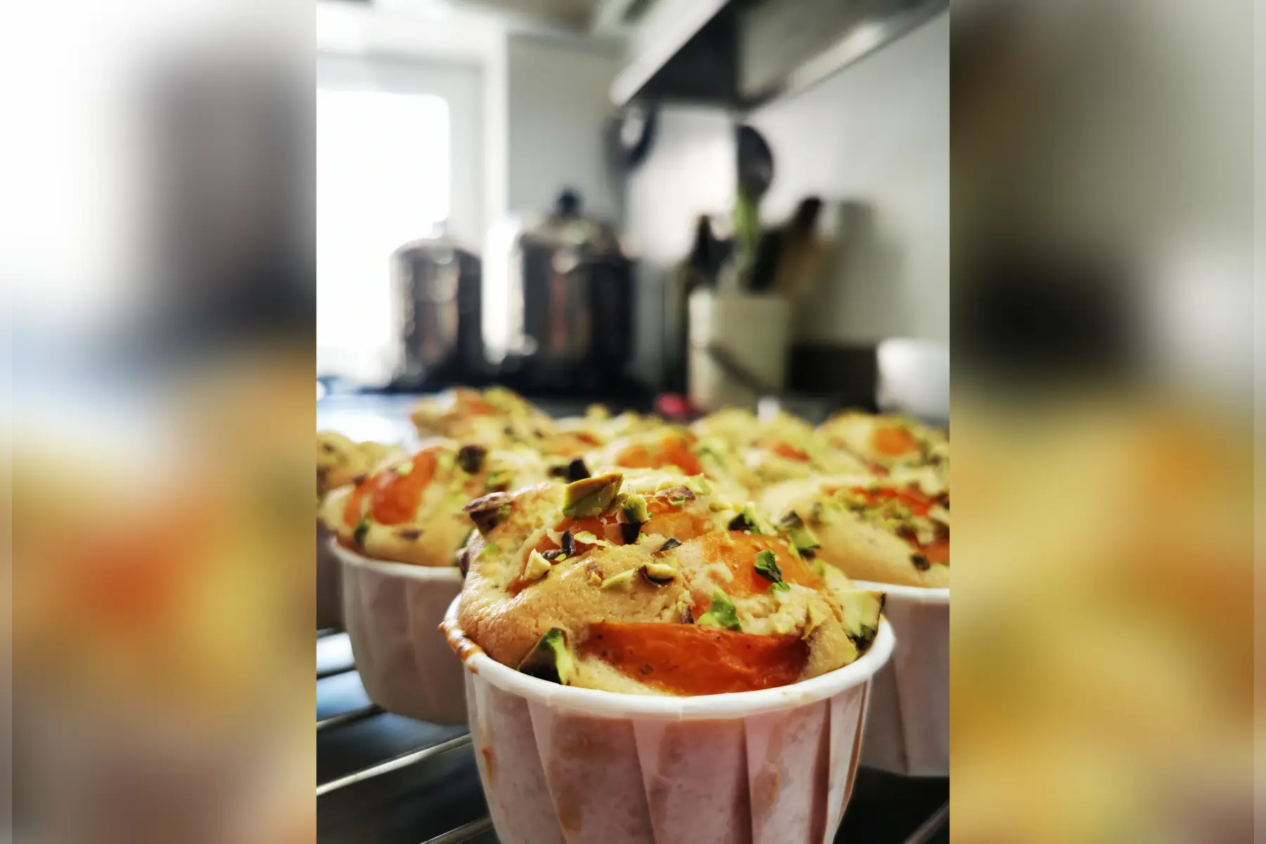 Moelleux aux abricots et pistaches VG SG