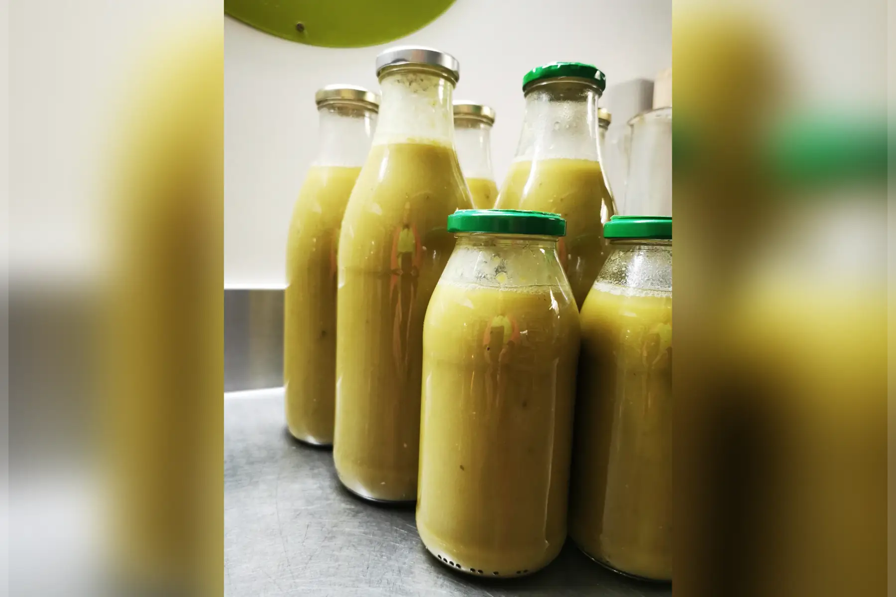 Velouté de pois cassés au citron et coriandre 30cl V SG