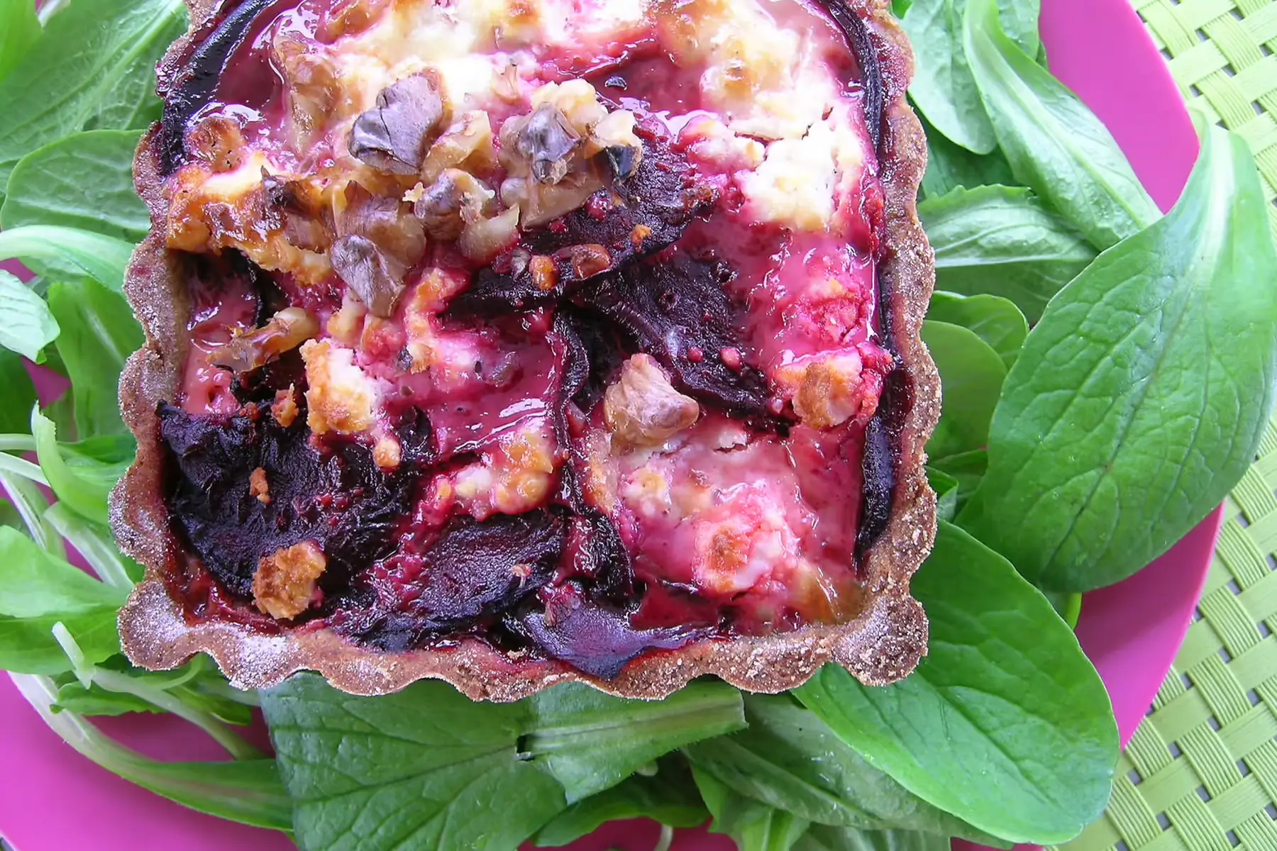 tarte betterave et feta vg sg