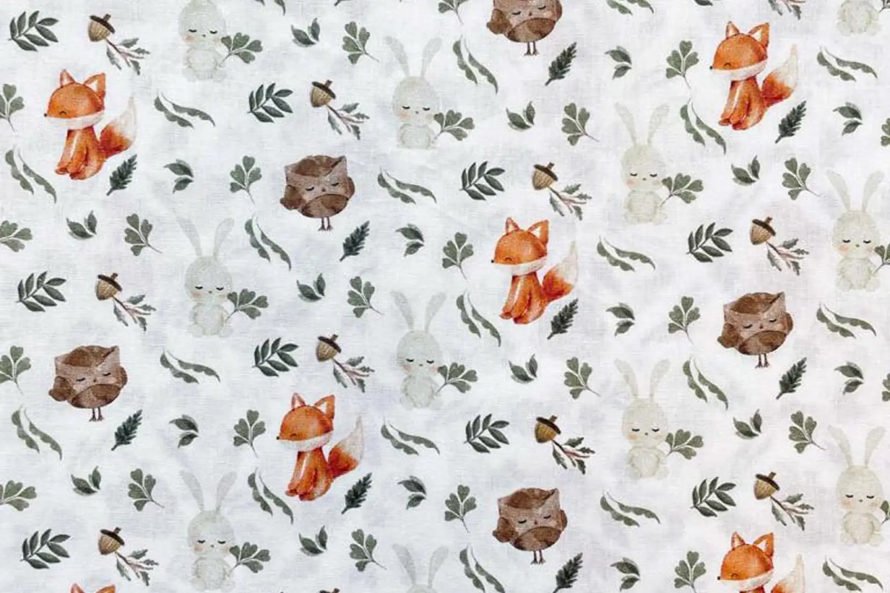 tissu à la découpe - petits animaux