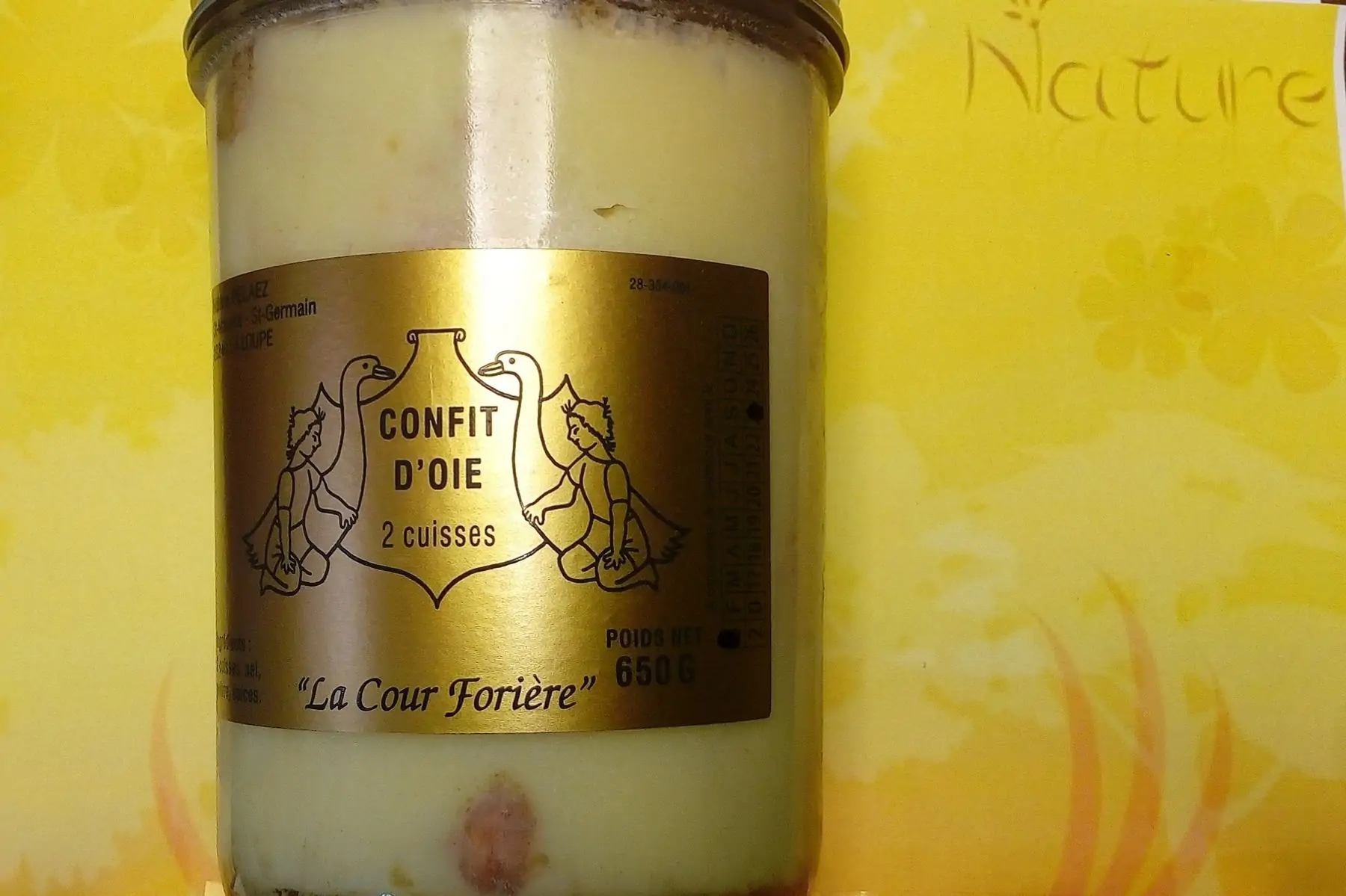 Confit d'oie - 2 cuisses